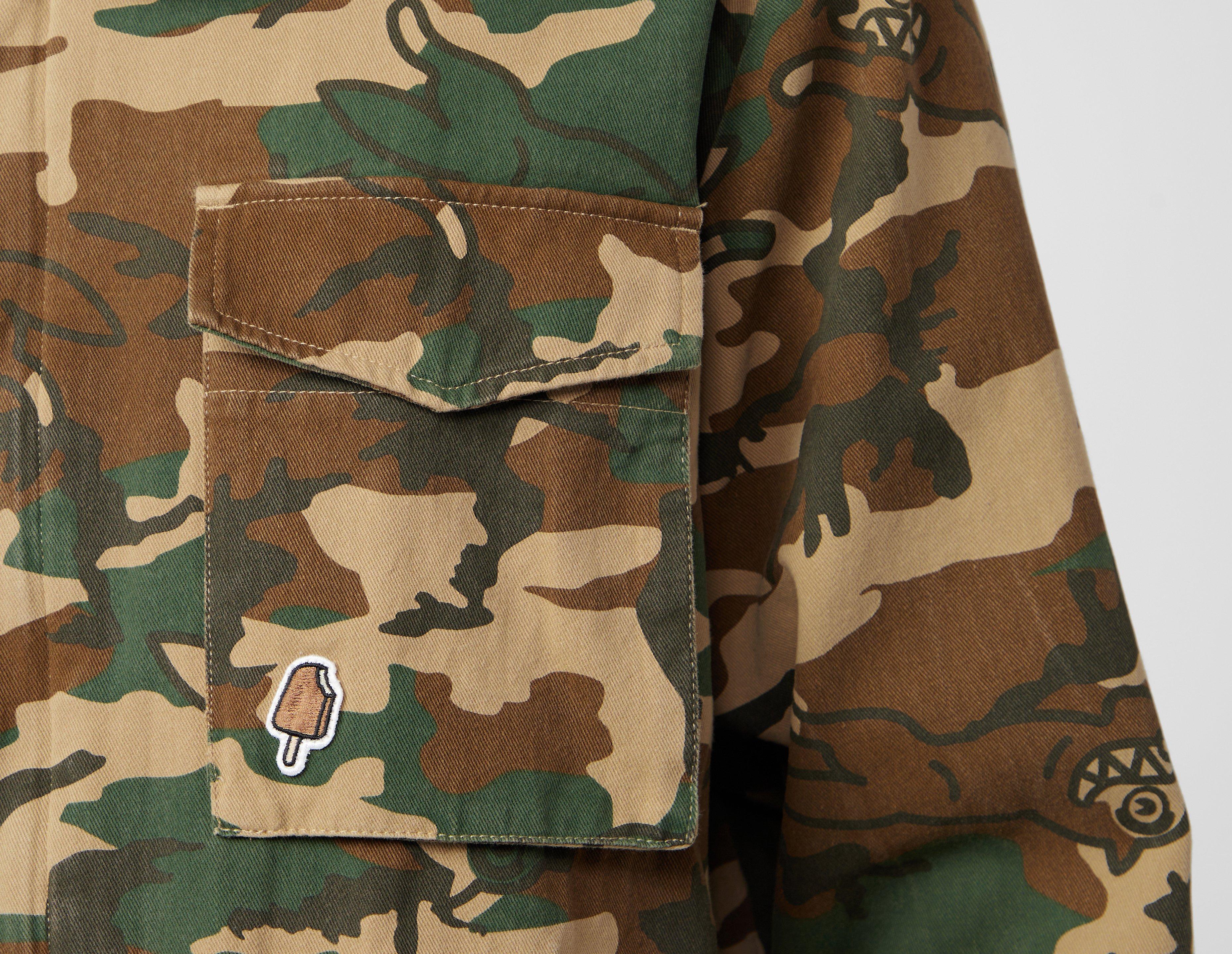 ICECREAM Running Dog Camo Jacket