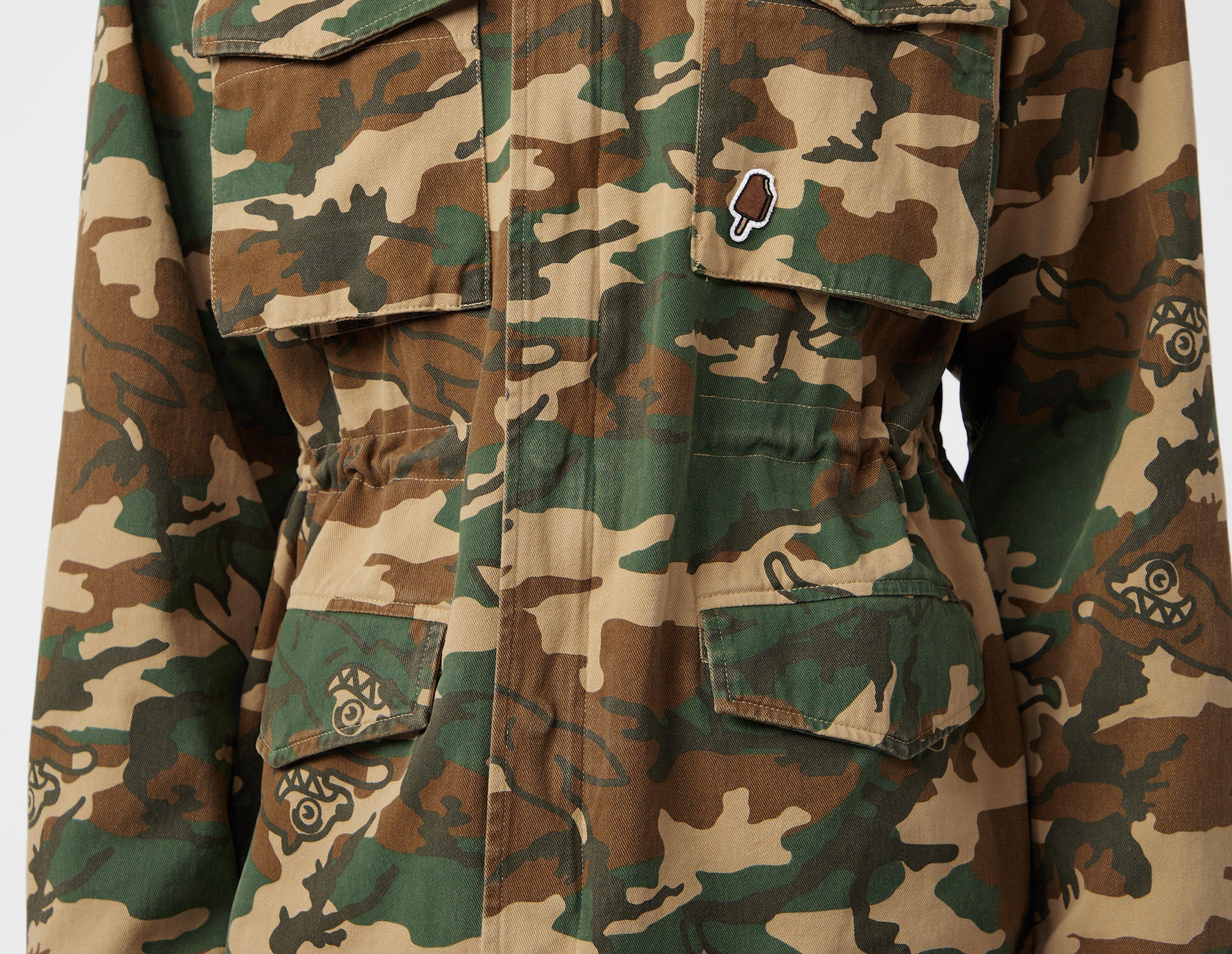 ICECREAM Running Dog Camo Jacket