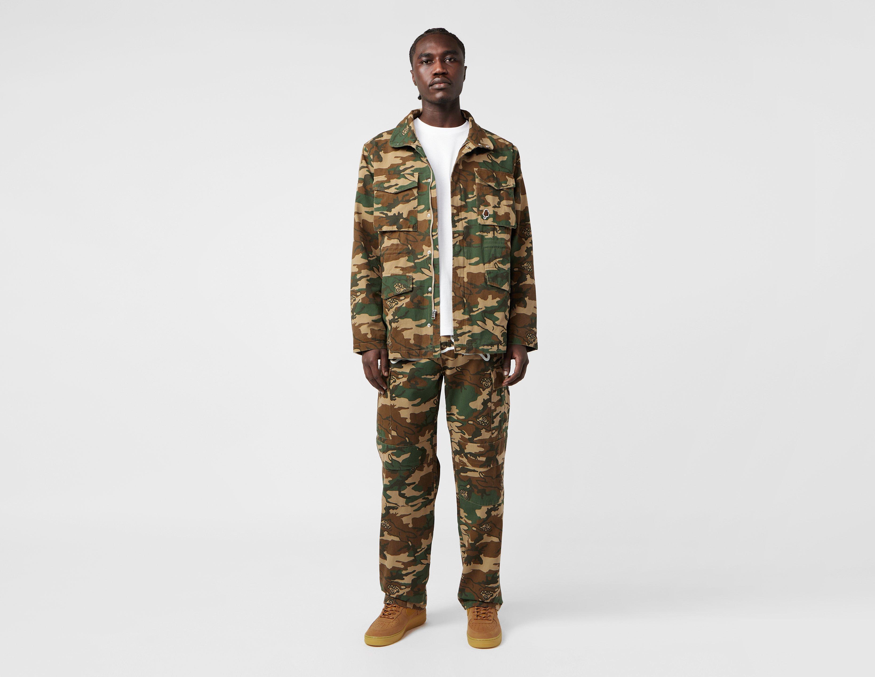 ICECREAM Running Dog Camo Cargo Pants