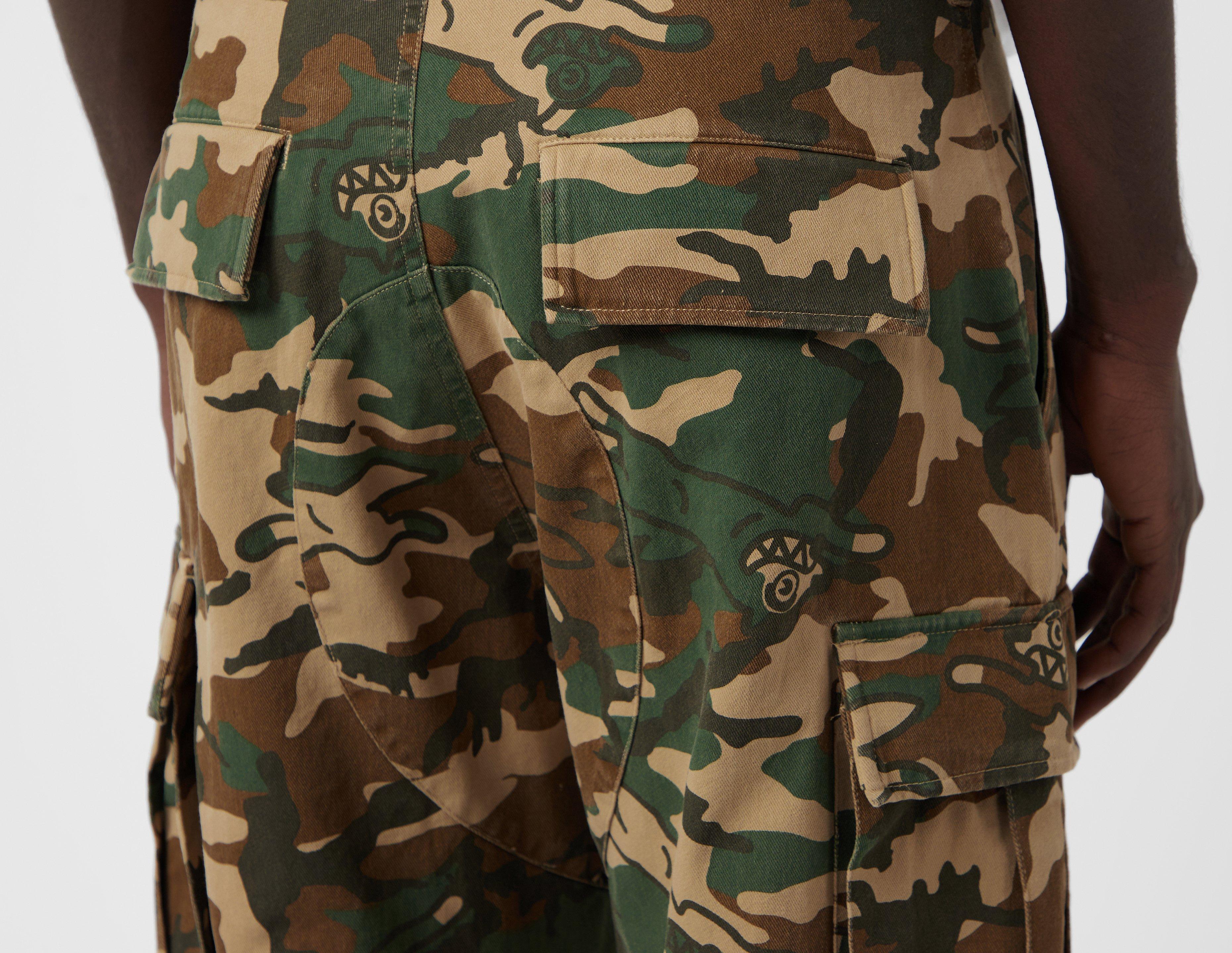 ICECREAM Running Dog Camo Cargo Pants