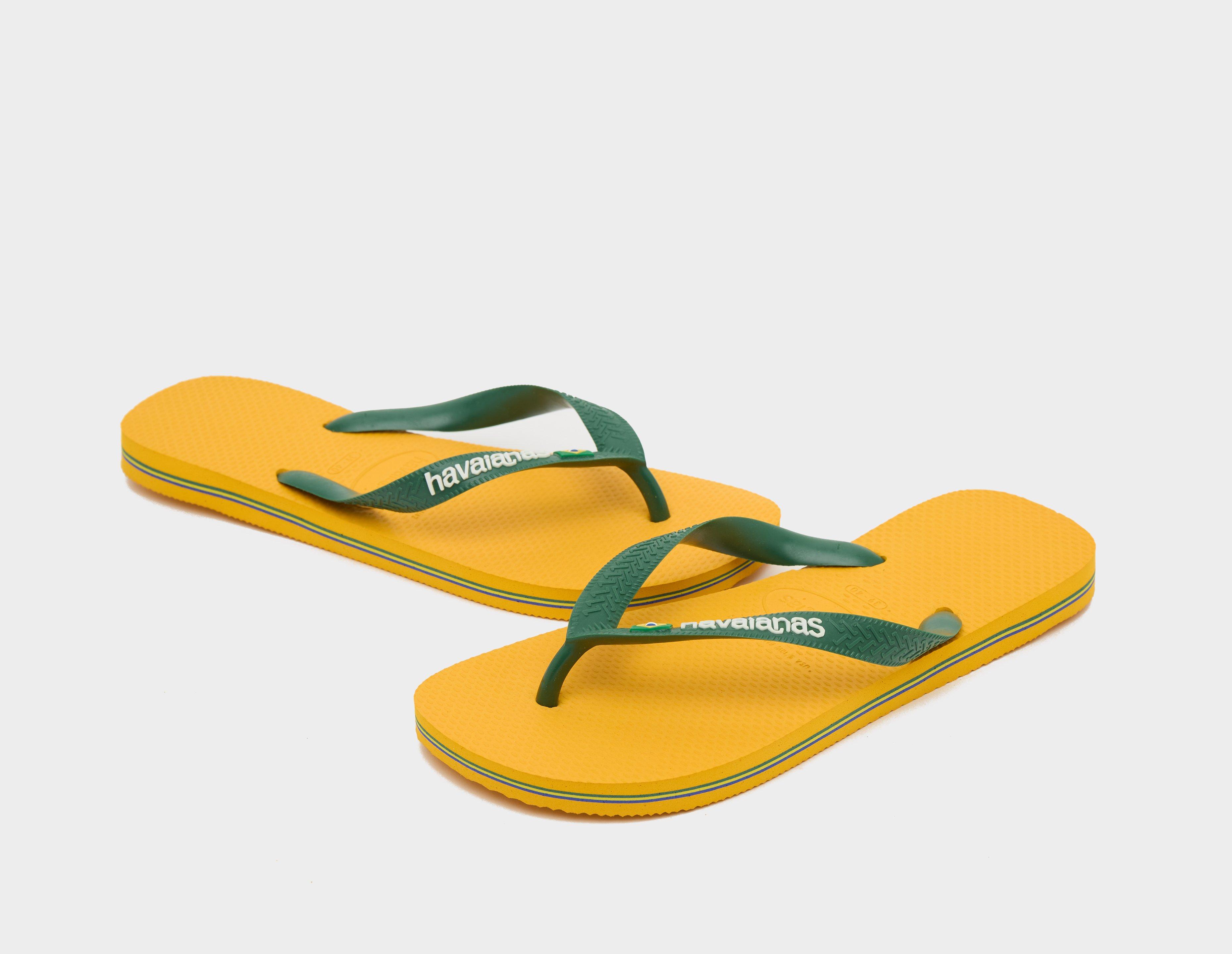 Havaianas Brazil Logo Flip Flops