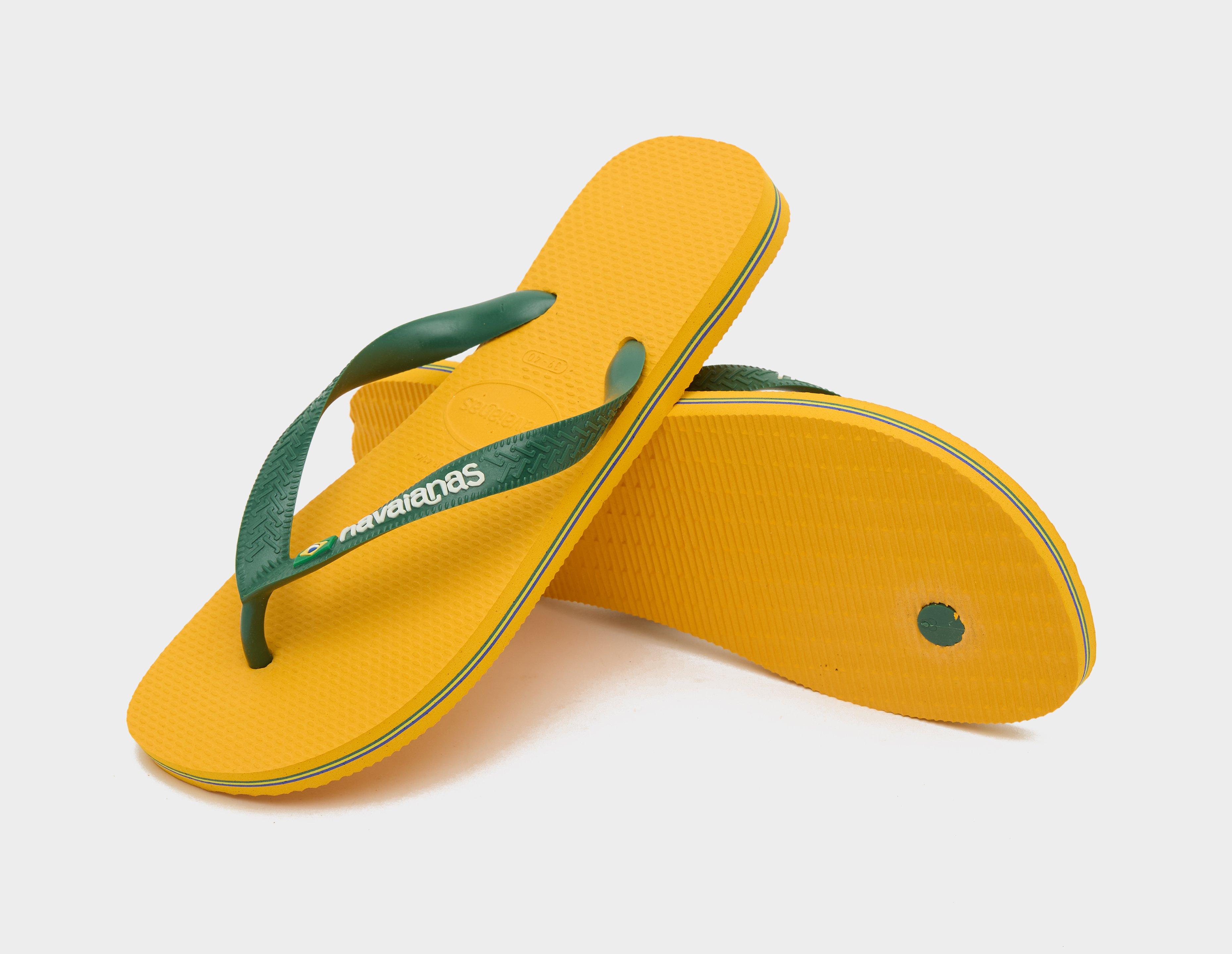 Havaianas Brazil Logo Flip Flops
