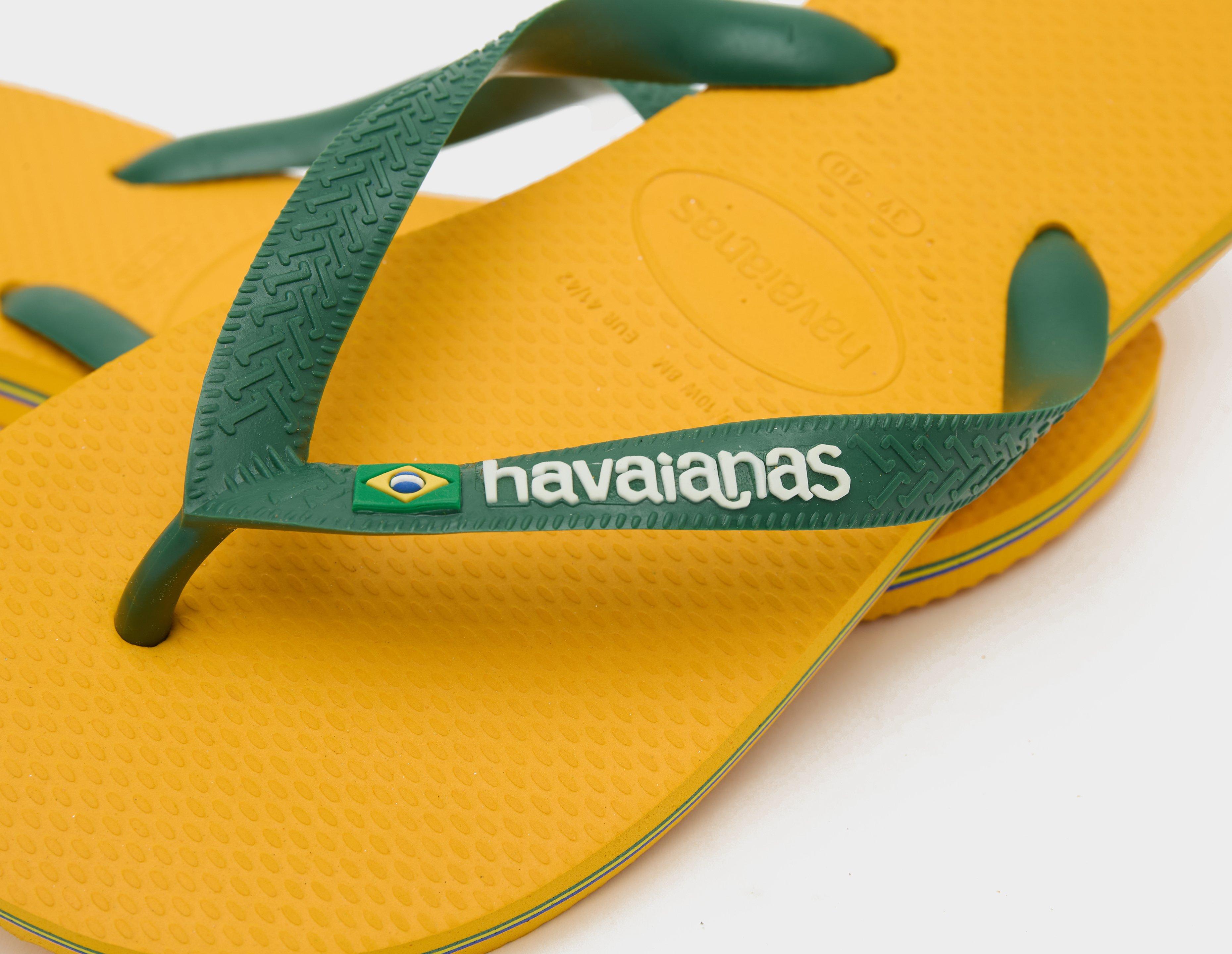 Havaianas Brazil Logo Flip Flops