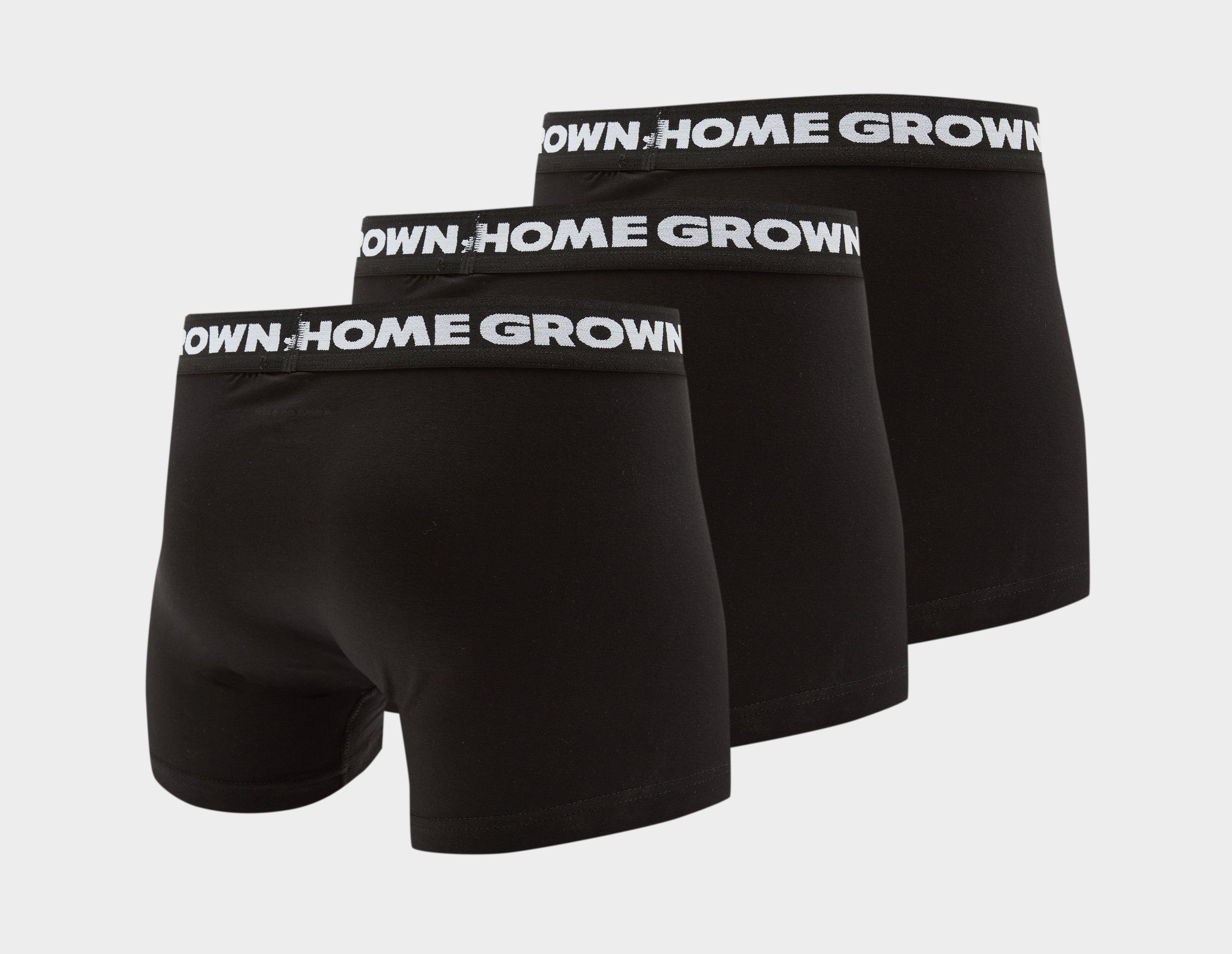 Home Grown 3-Pack Boxer Shorts