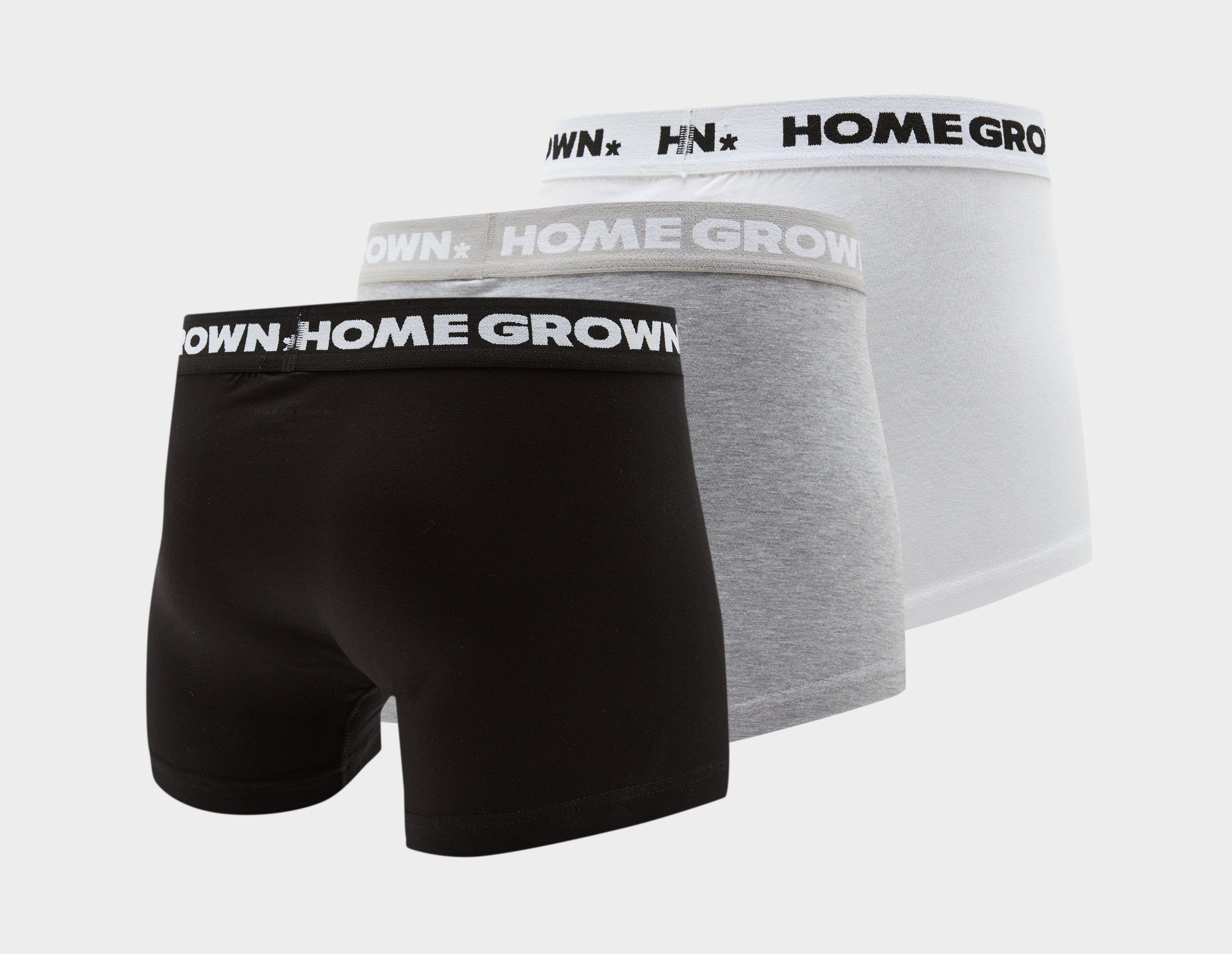Home Grown 3-Pack Boxer Shorts