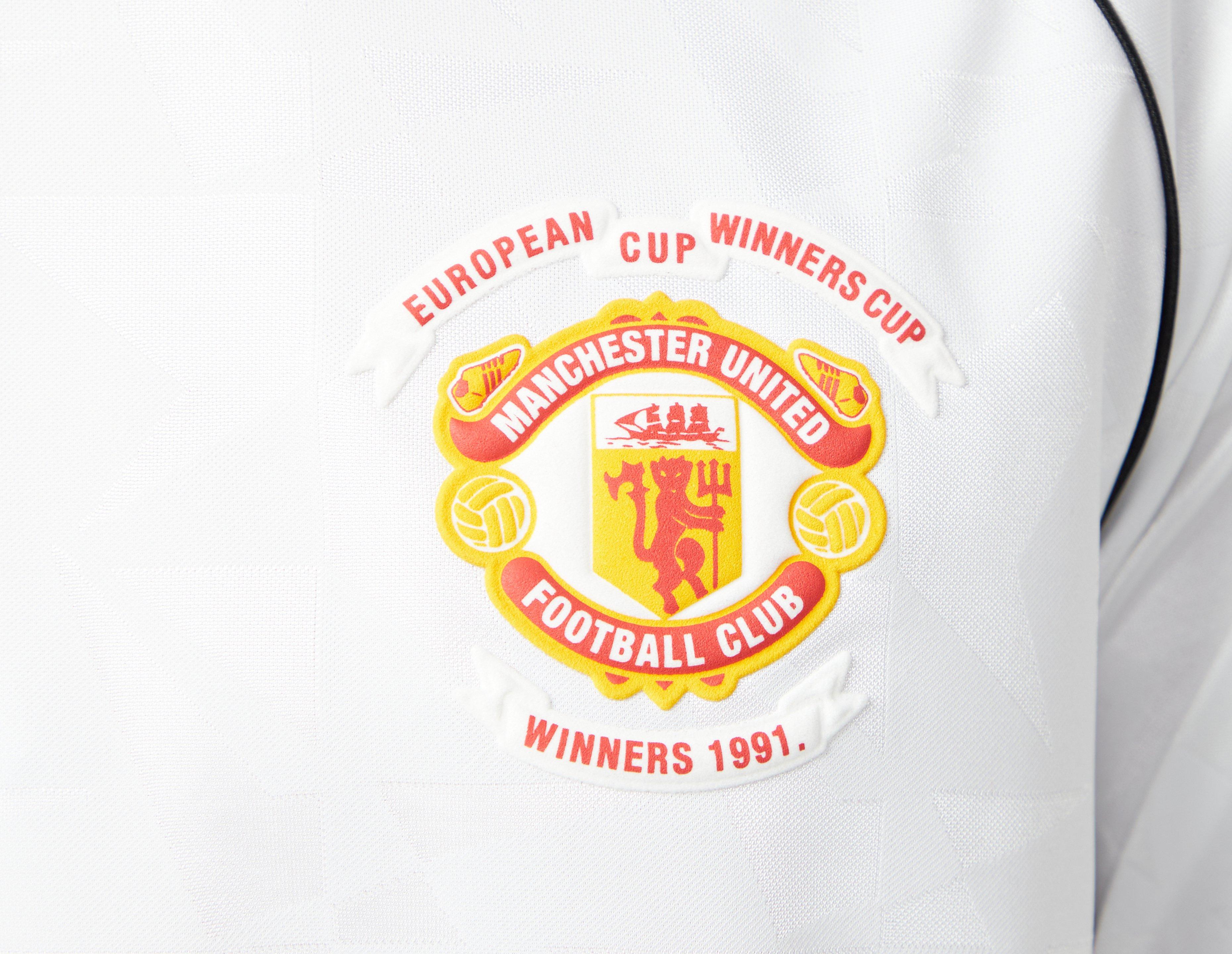 adidas Manchester United Long Sleeve Away Jersey 91