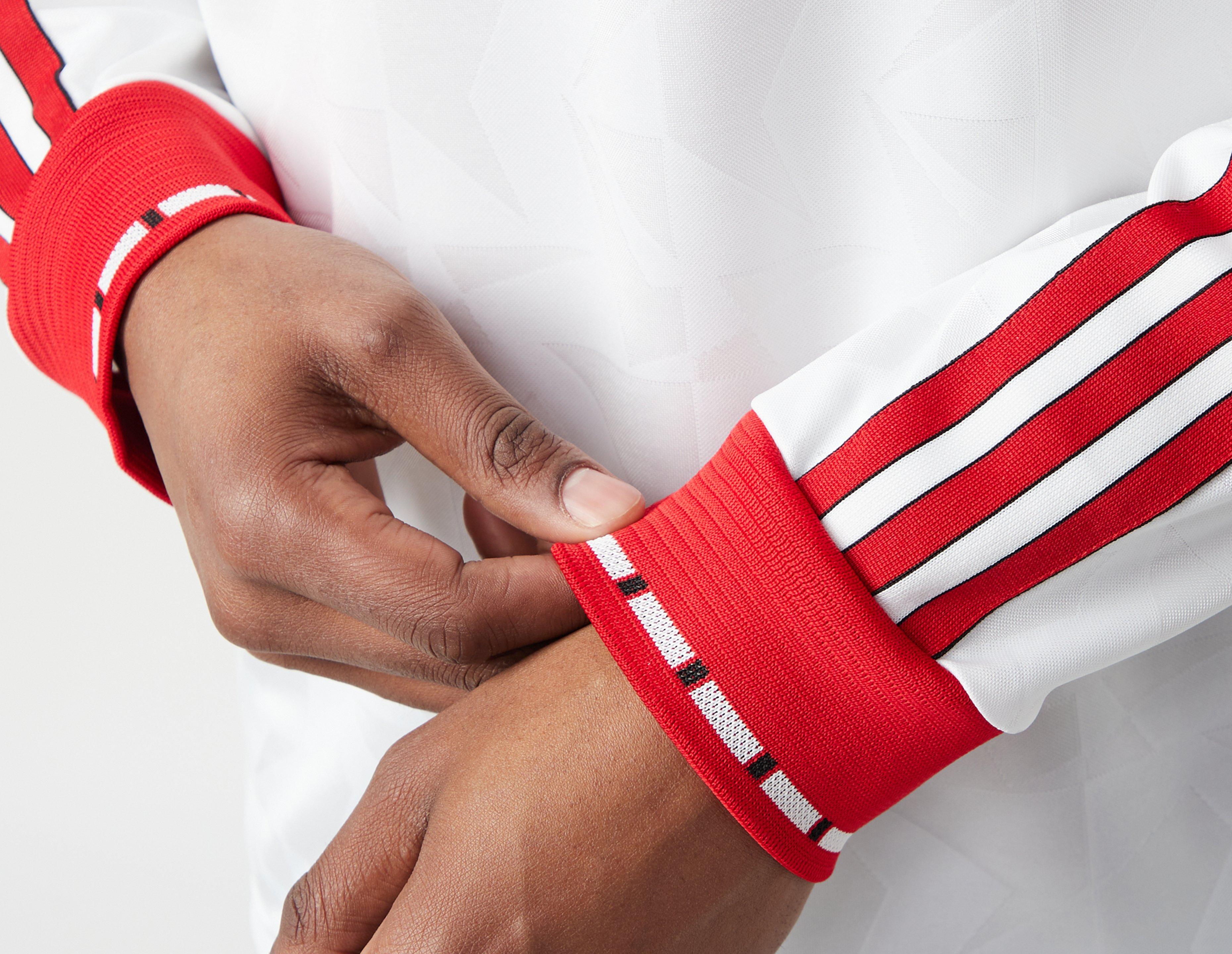 adidas Manchester United Long Sleeve Away Jersey 91