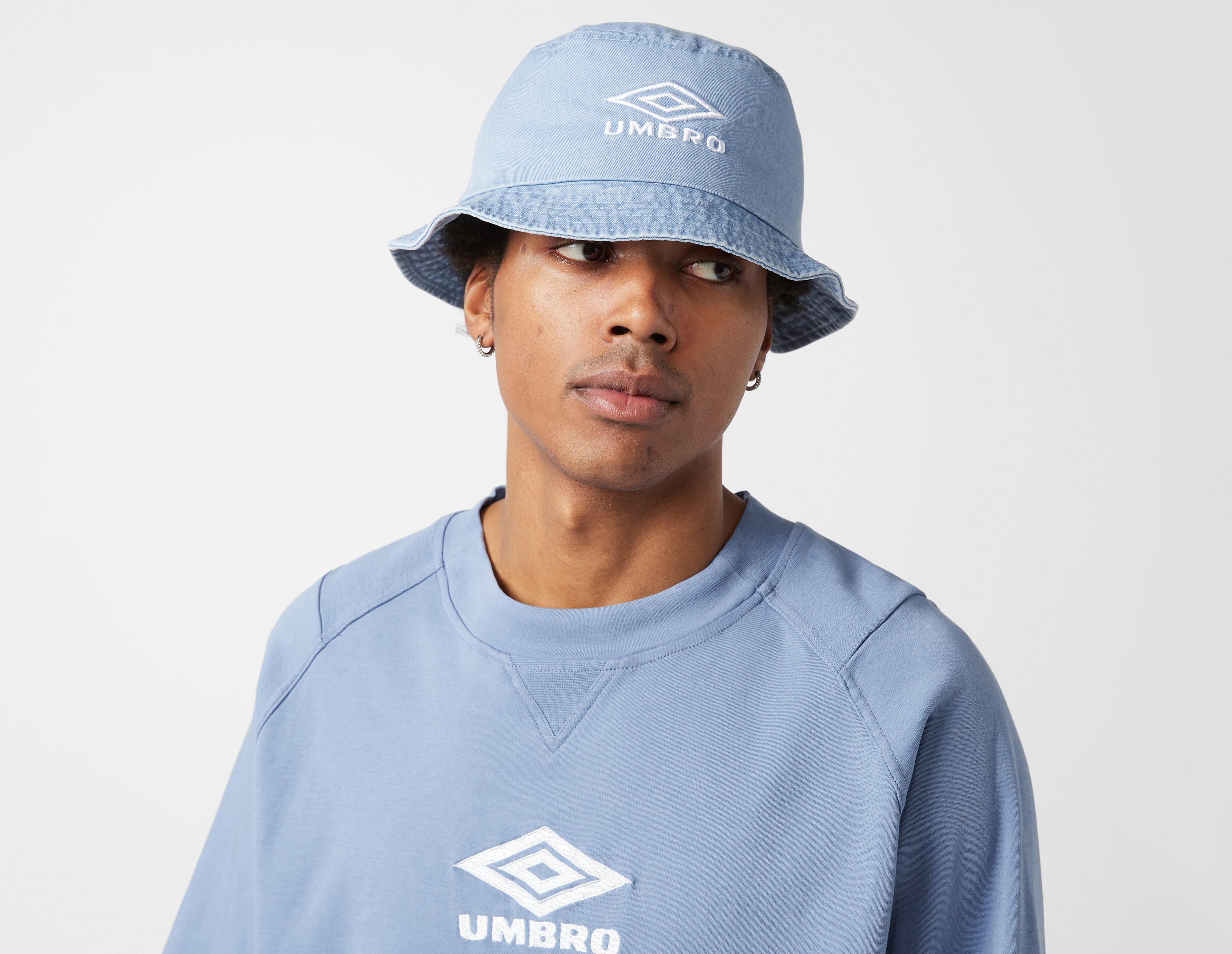 Viviers-les-montagnes? Blue Umbro Drill Bucket Hat men caps 12