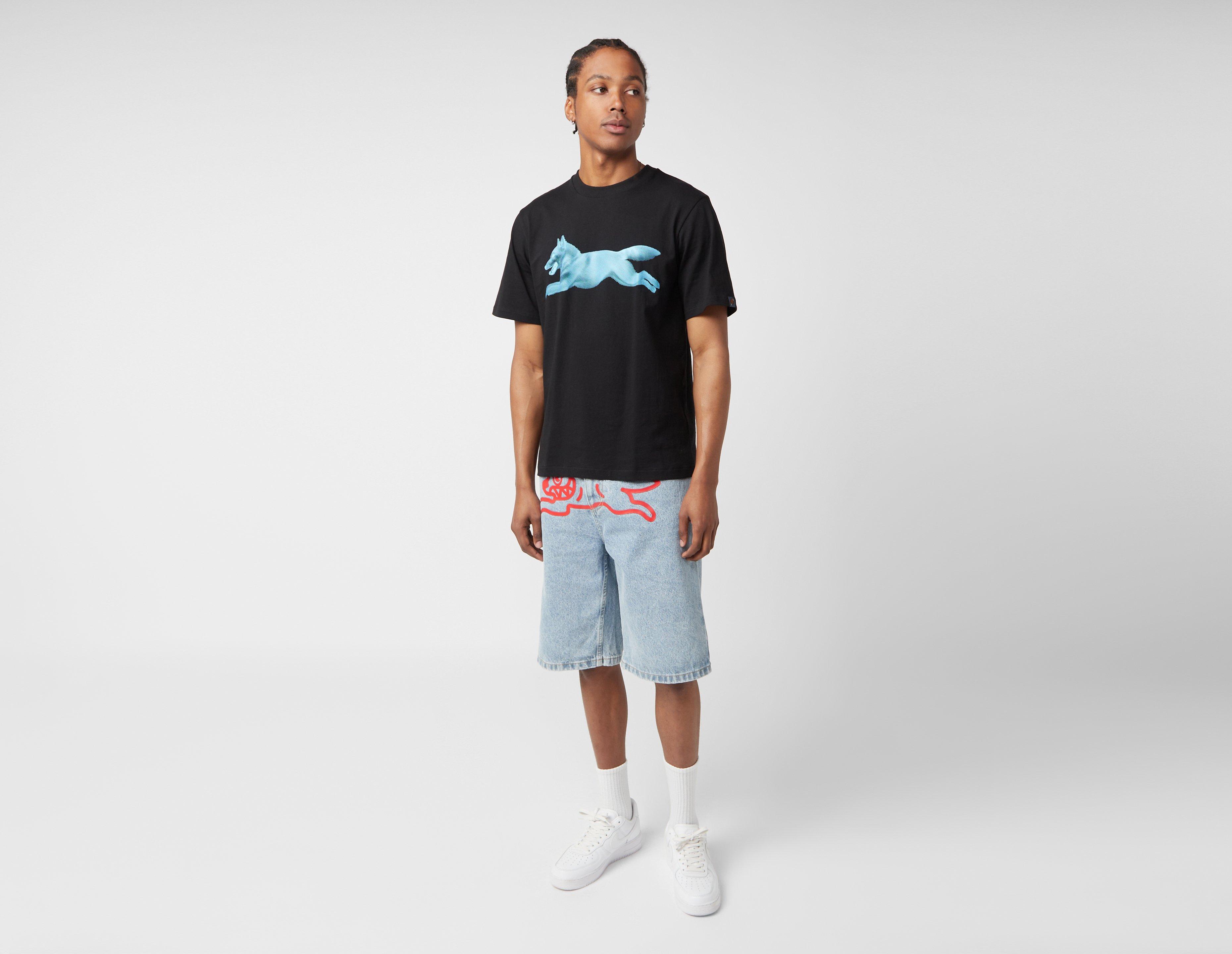 ICECREAM Halftone Running Dog T-Shirt