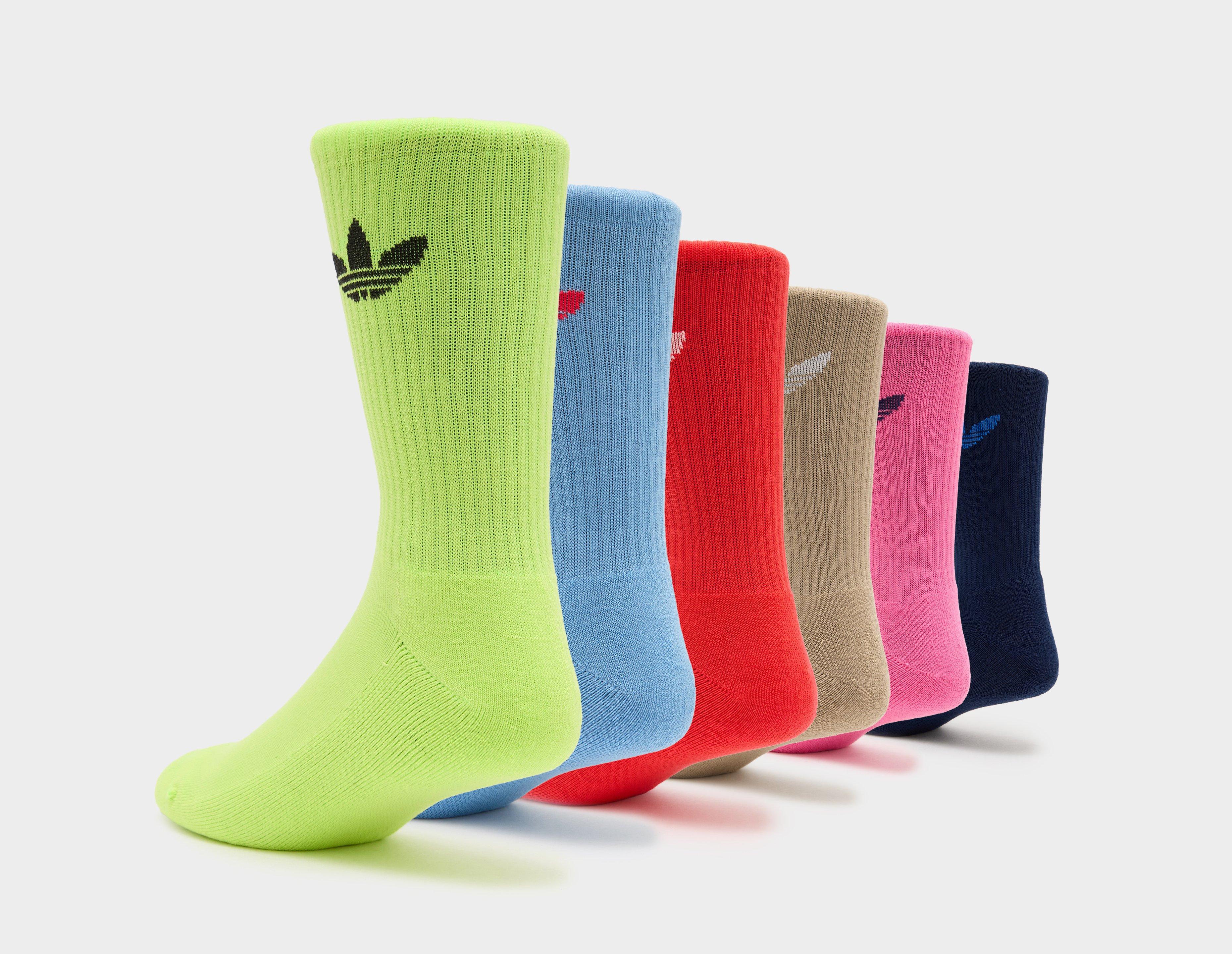 adidas Originals 6-Pack Trefoil Cushion Crew Socks
