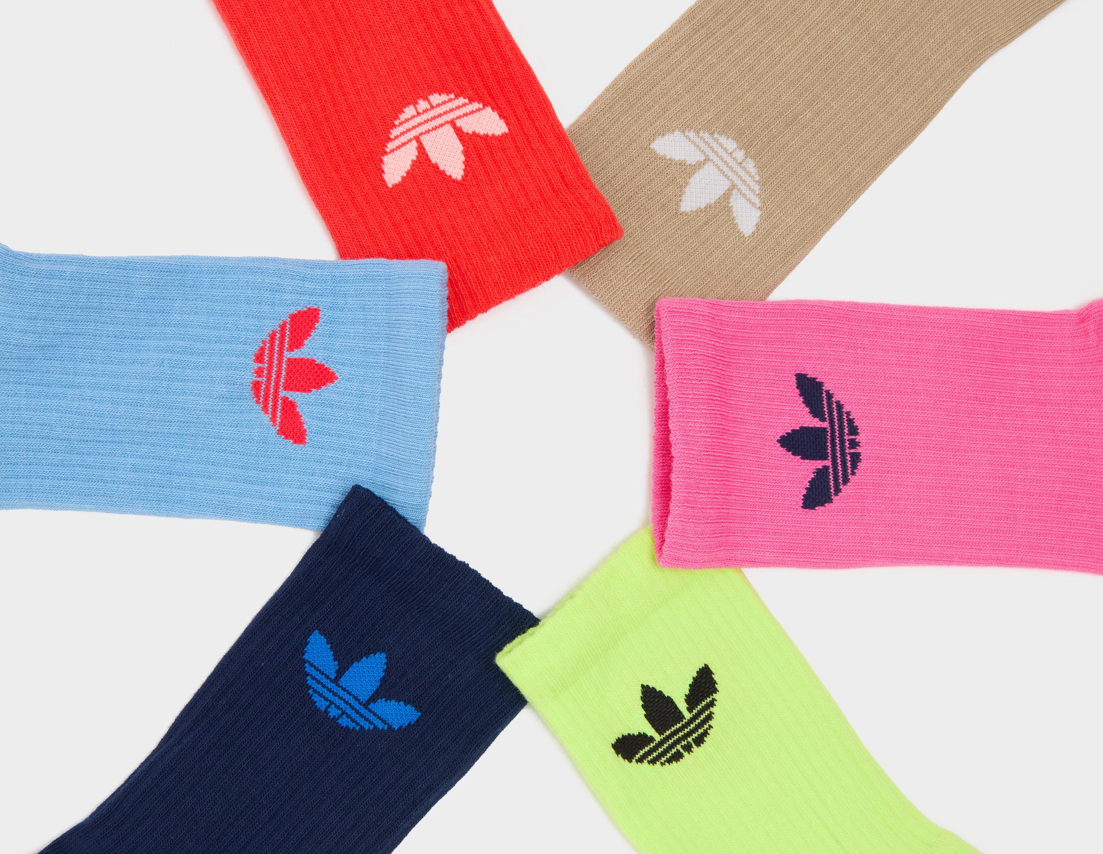 adidas Originals 6-Pack Trefoil Cushion Crew Socks