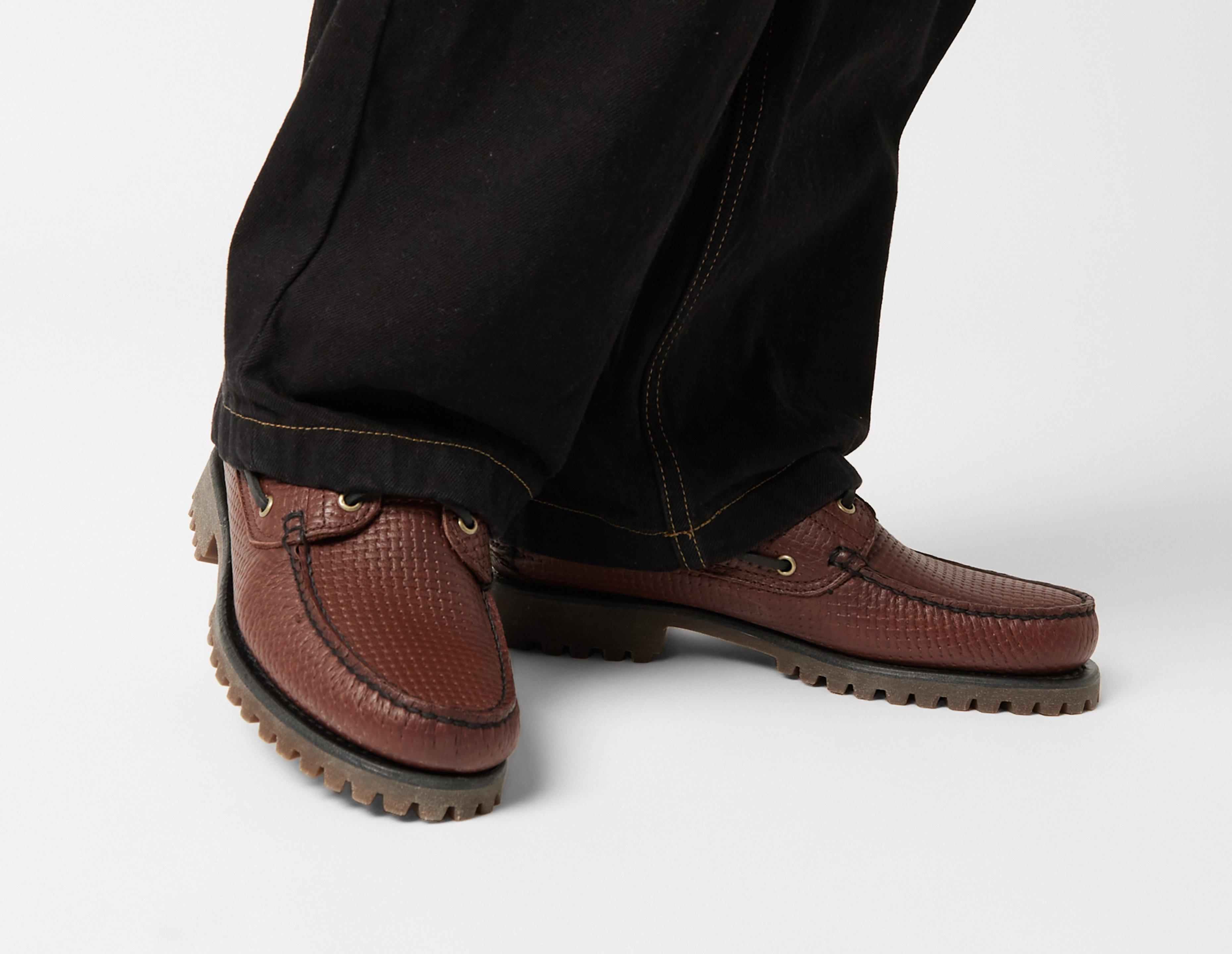 Timberland Authentic 3-Eye Lug Handsewn Boat Shoe