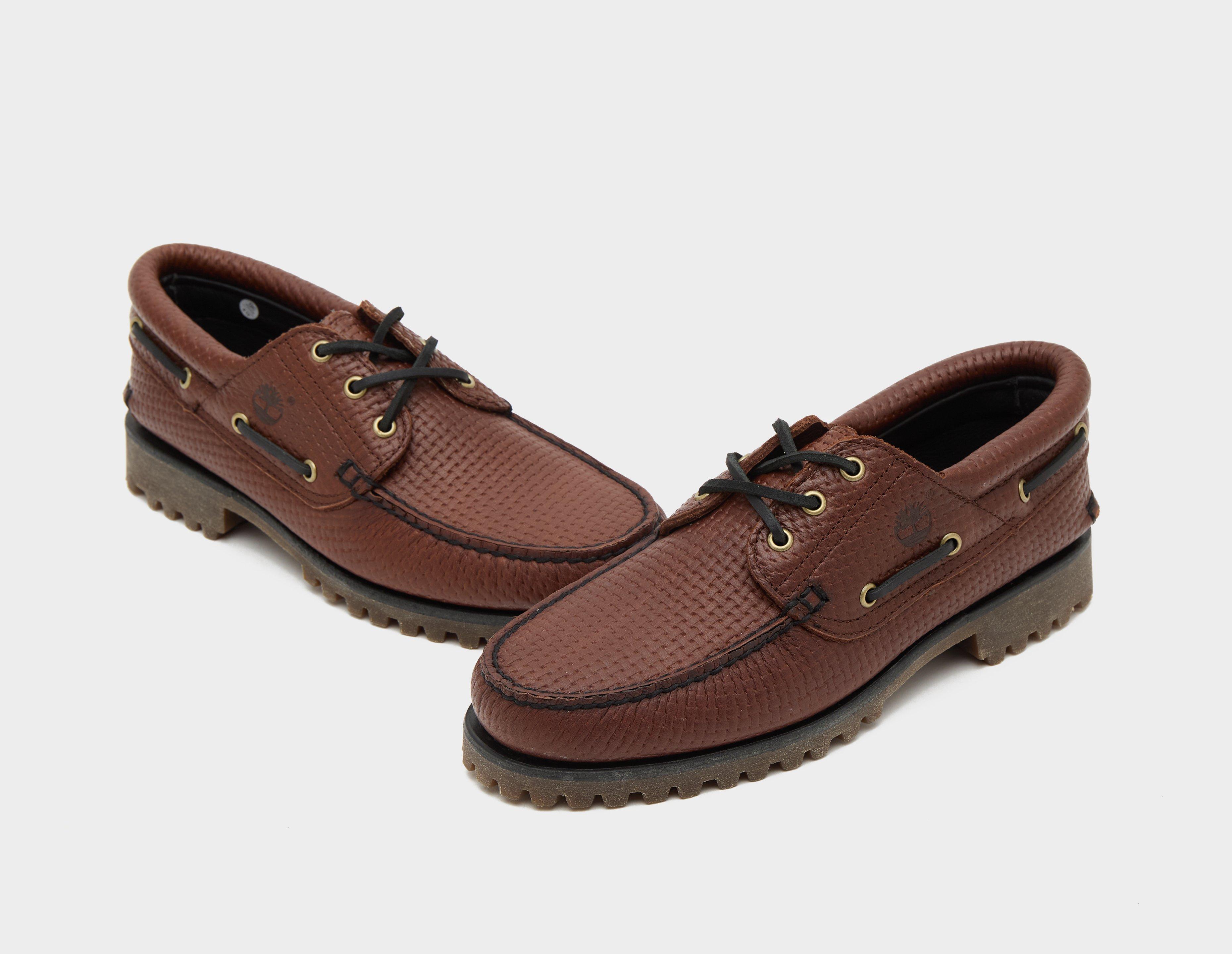Timberland Authentic 3-Eye Lug Handsewn Boat Shoe