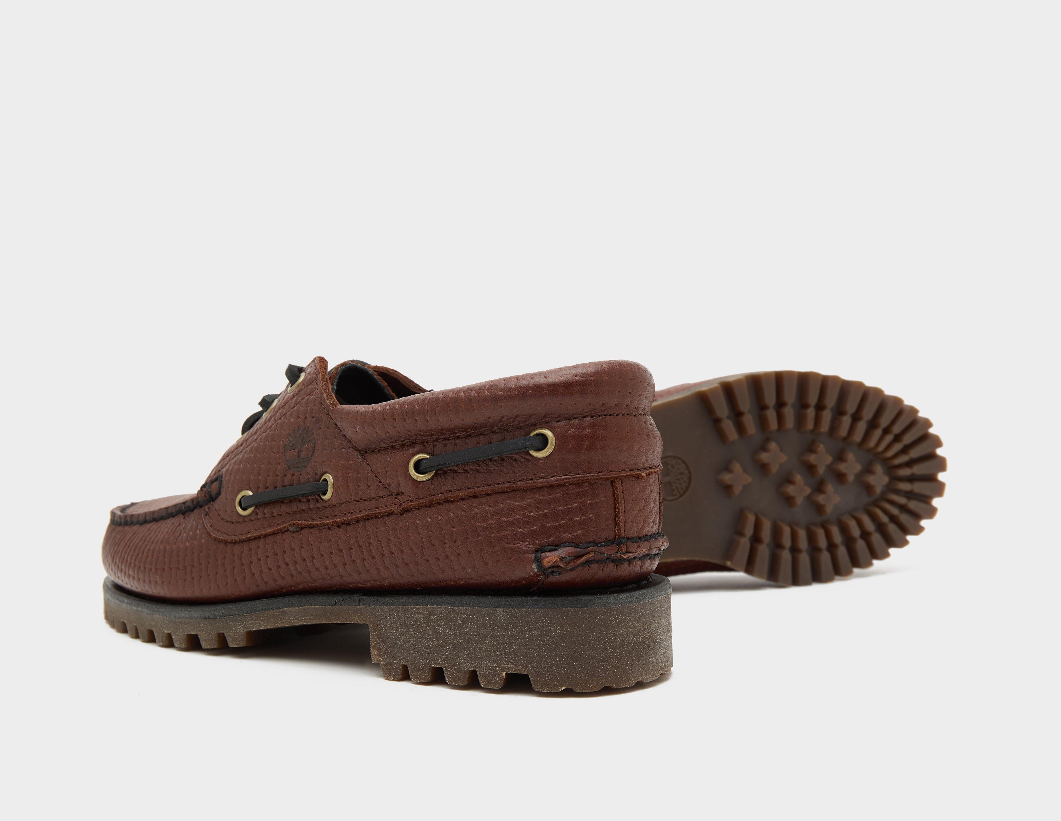 Timberland Authentic 3-Eye Lug Handsewn Boat Shoe