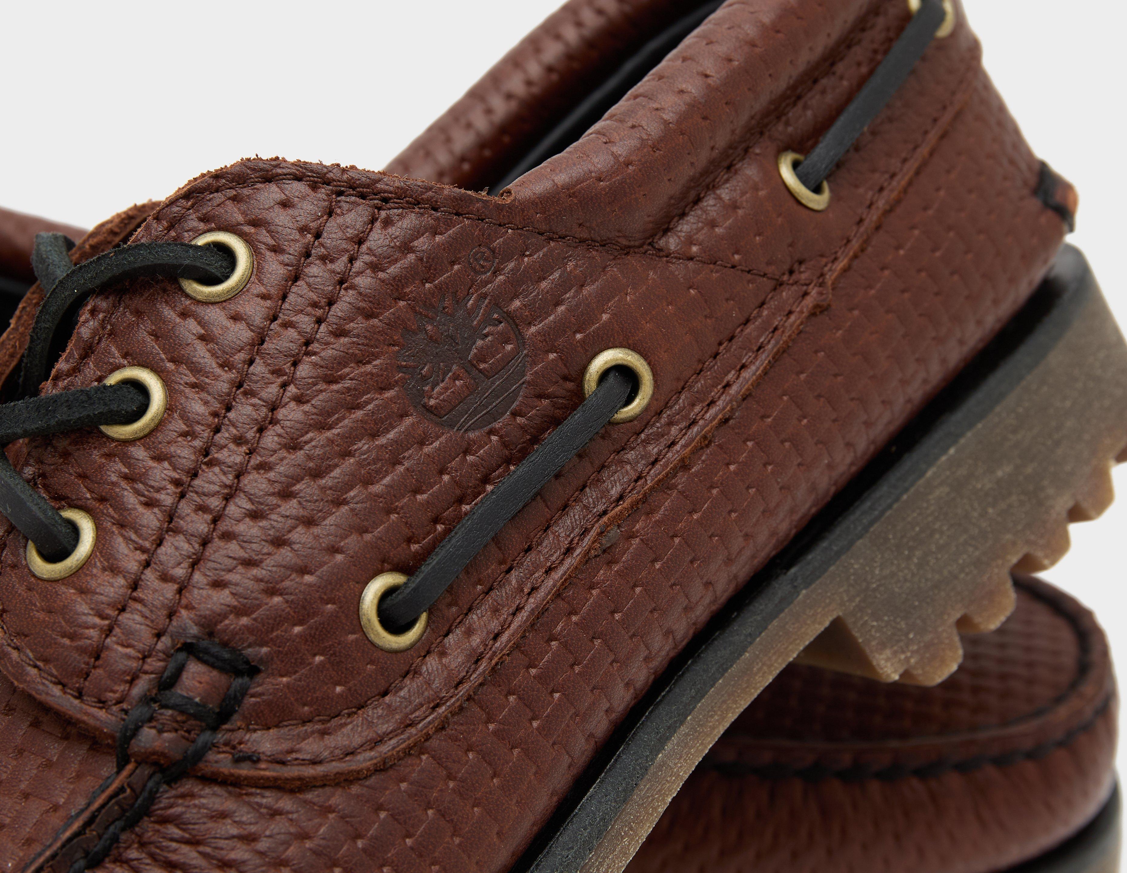 Timberland Authentic 3-Eye Lug Handsewn Boat Shoe