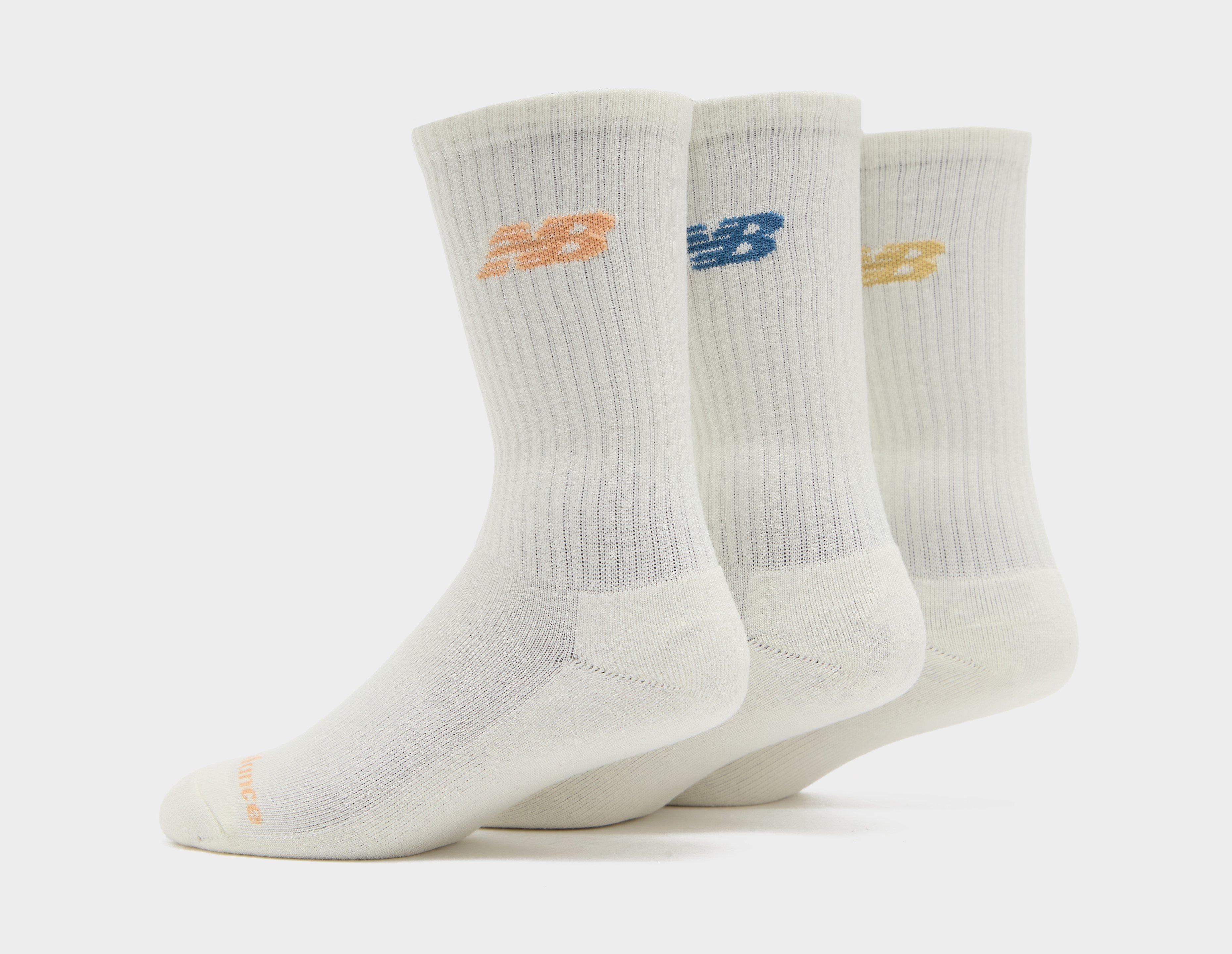 New Balance Logo Socks 3-Pack