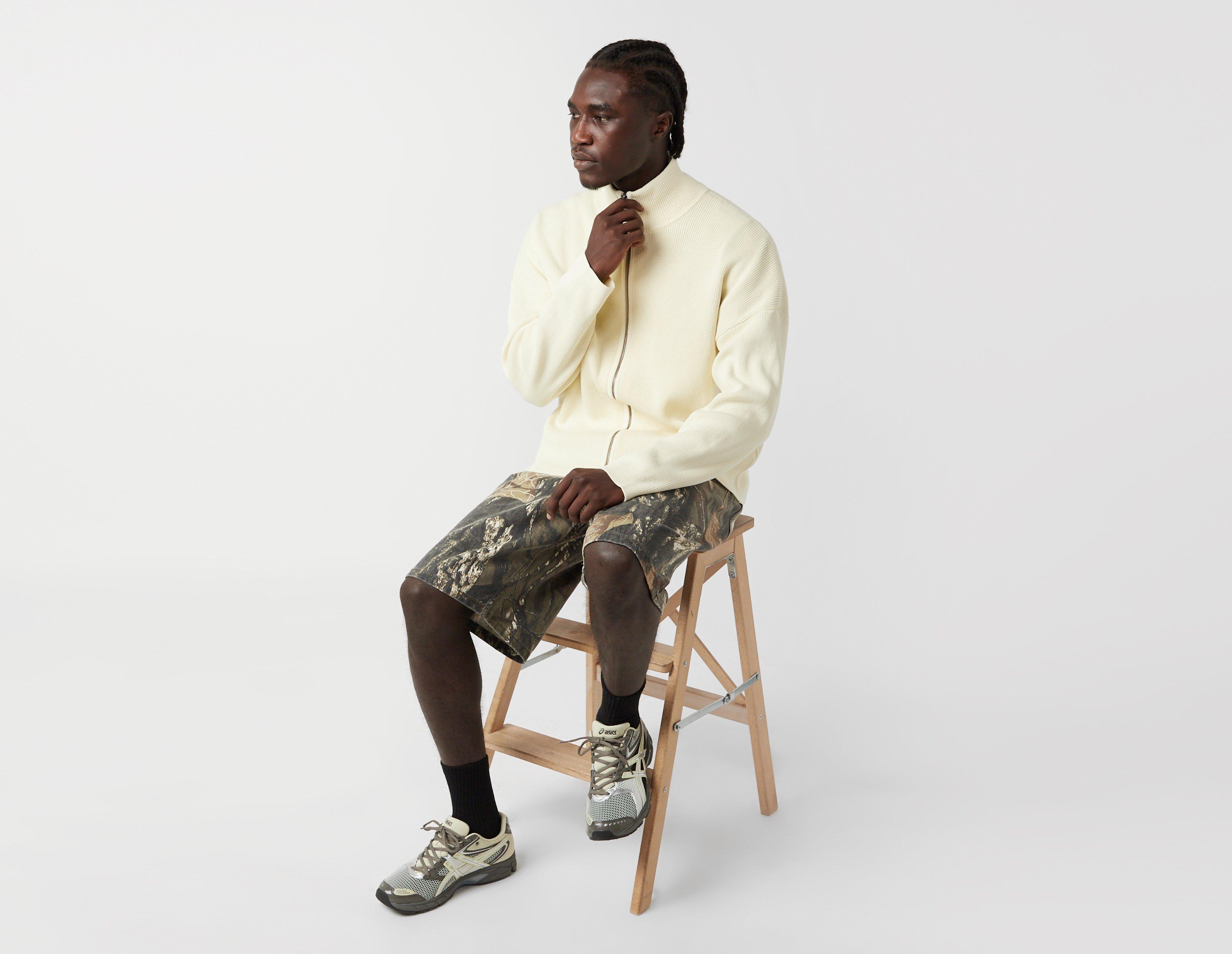 Home Grown Ribbed Full Zip Knit