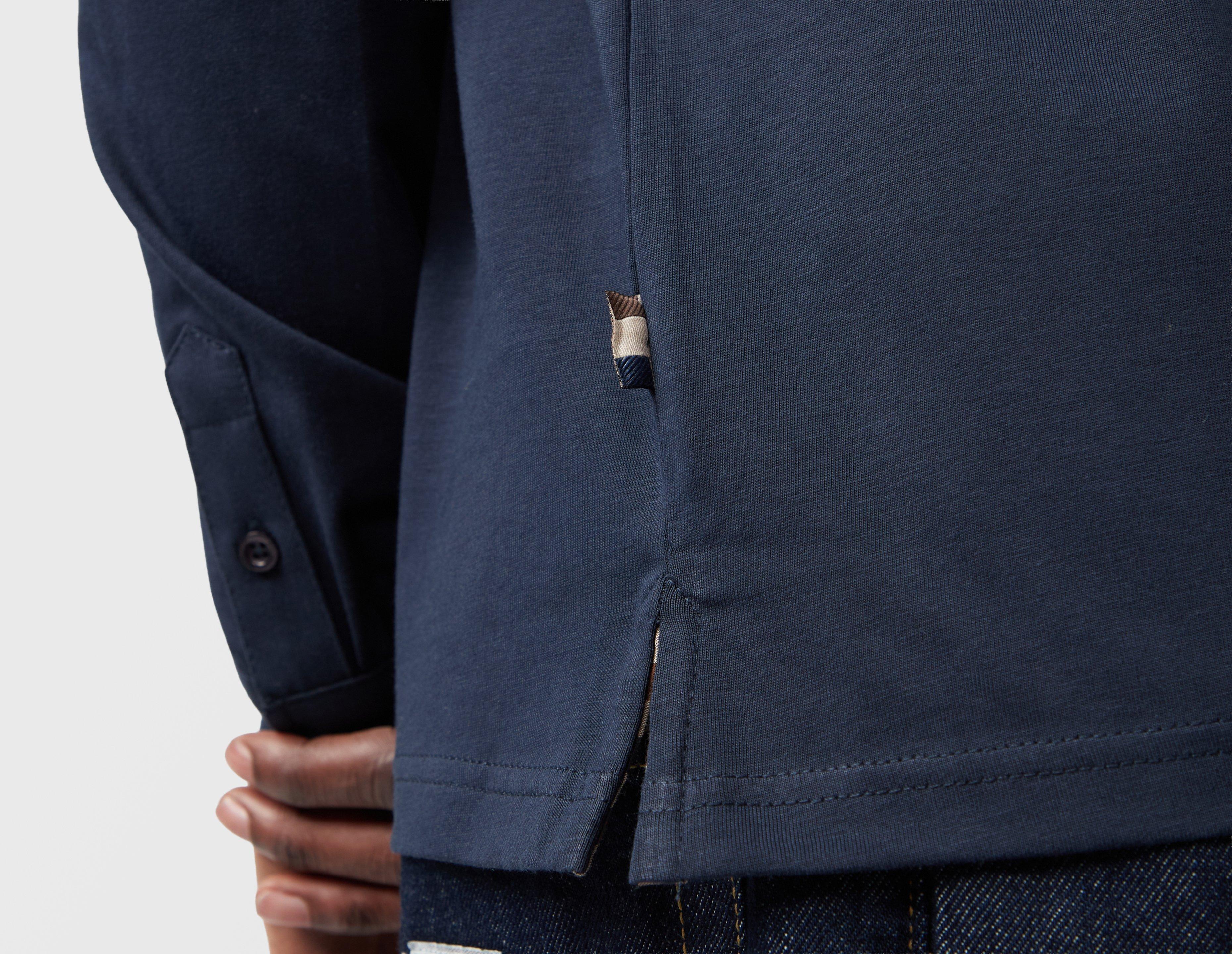 Aquascutum Check Collar Polo Shirt