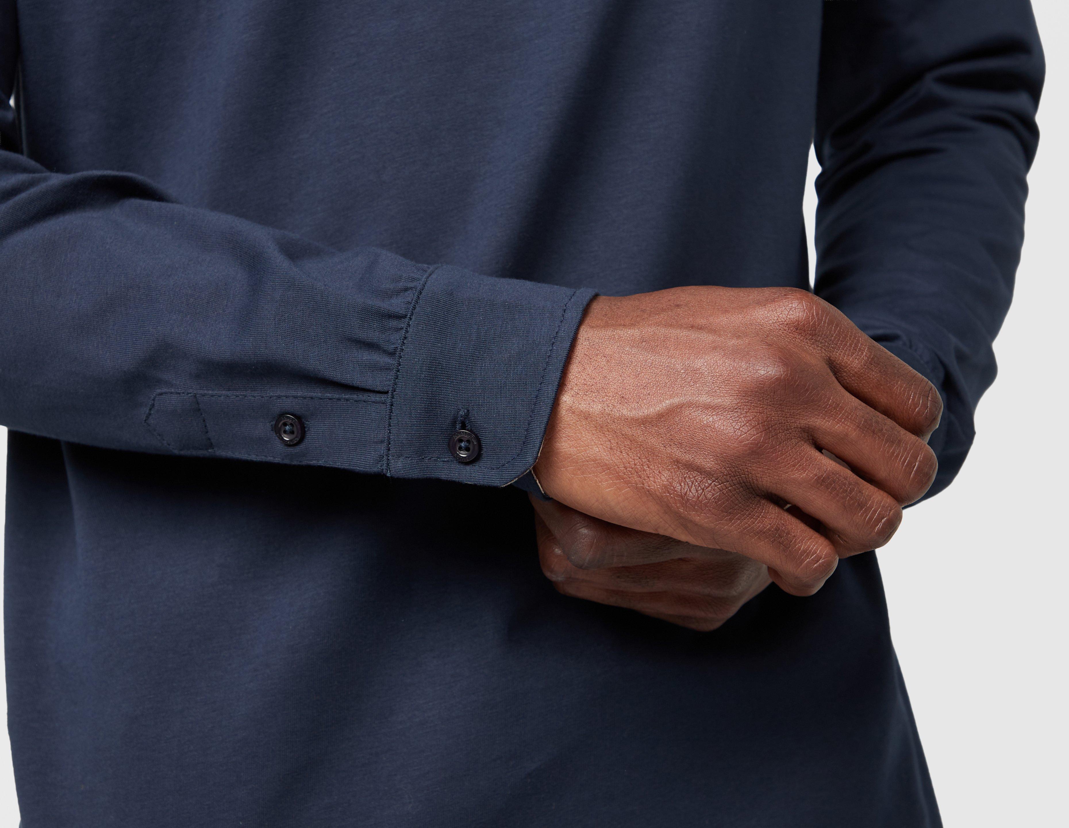 Aquascutum Check Collar Polo Shirt