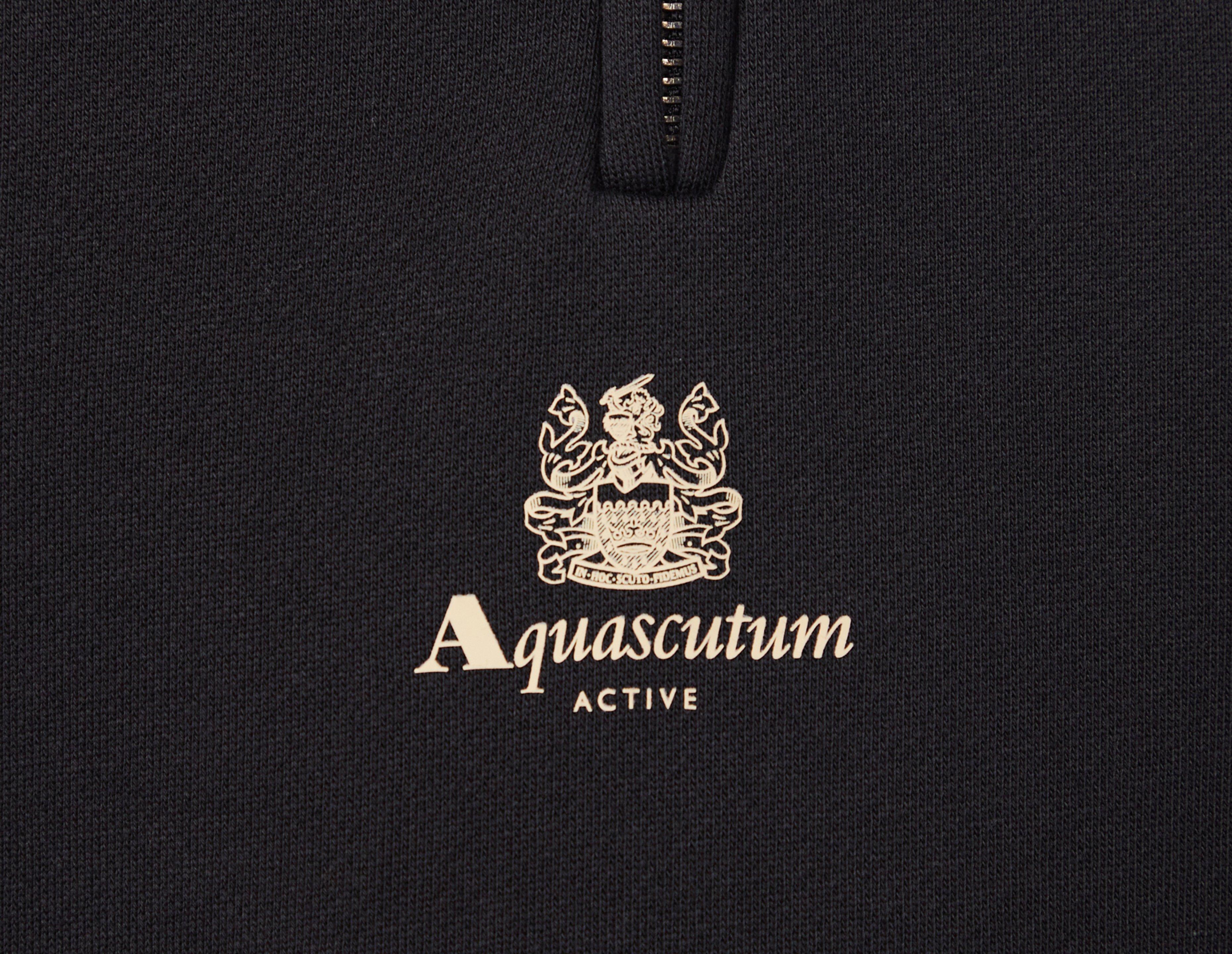 Aquascutum Active 1/4 Zip Sweatshirt
