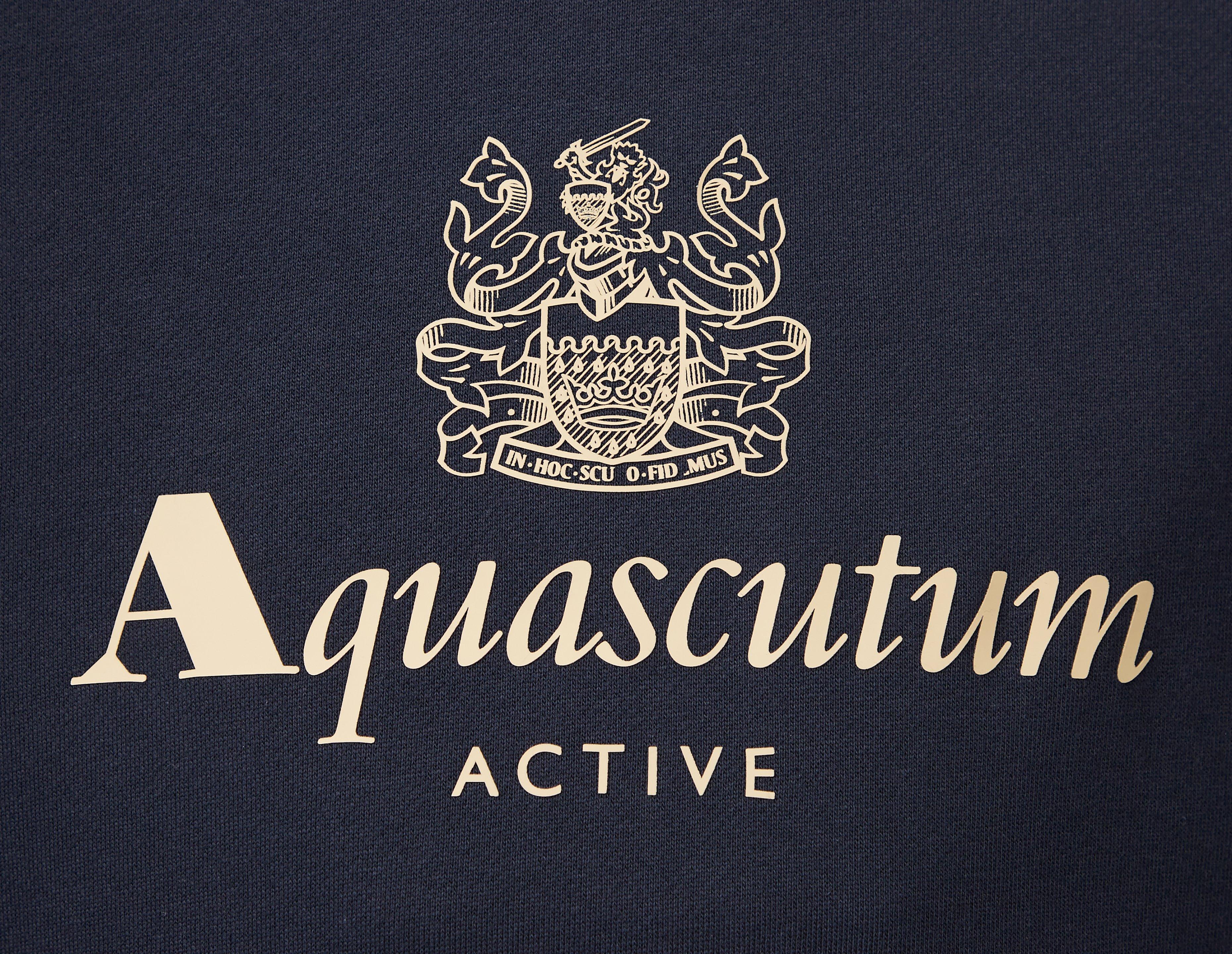 Aquascutum Active Big Logo Hoodie