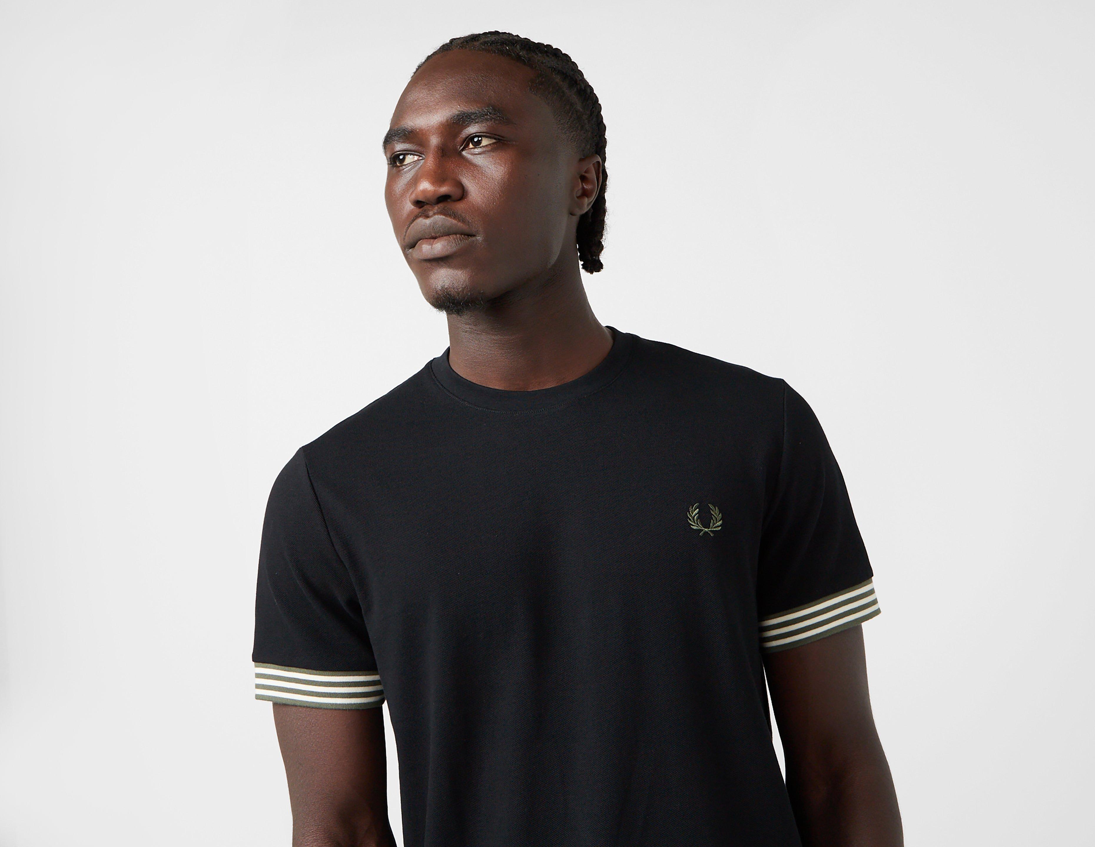 Fred Perry Striped Cuff T-Shirt