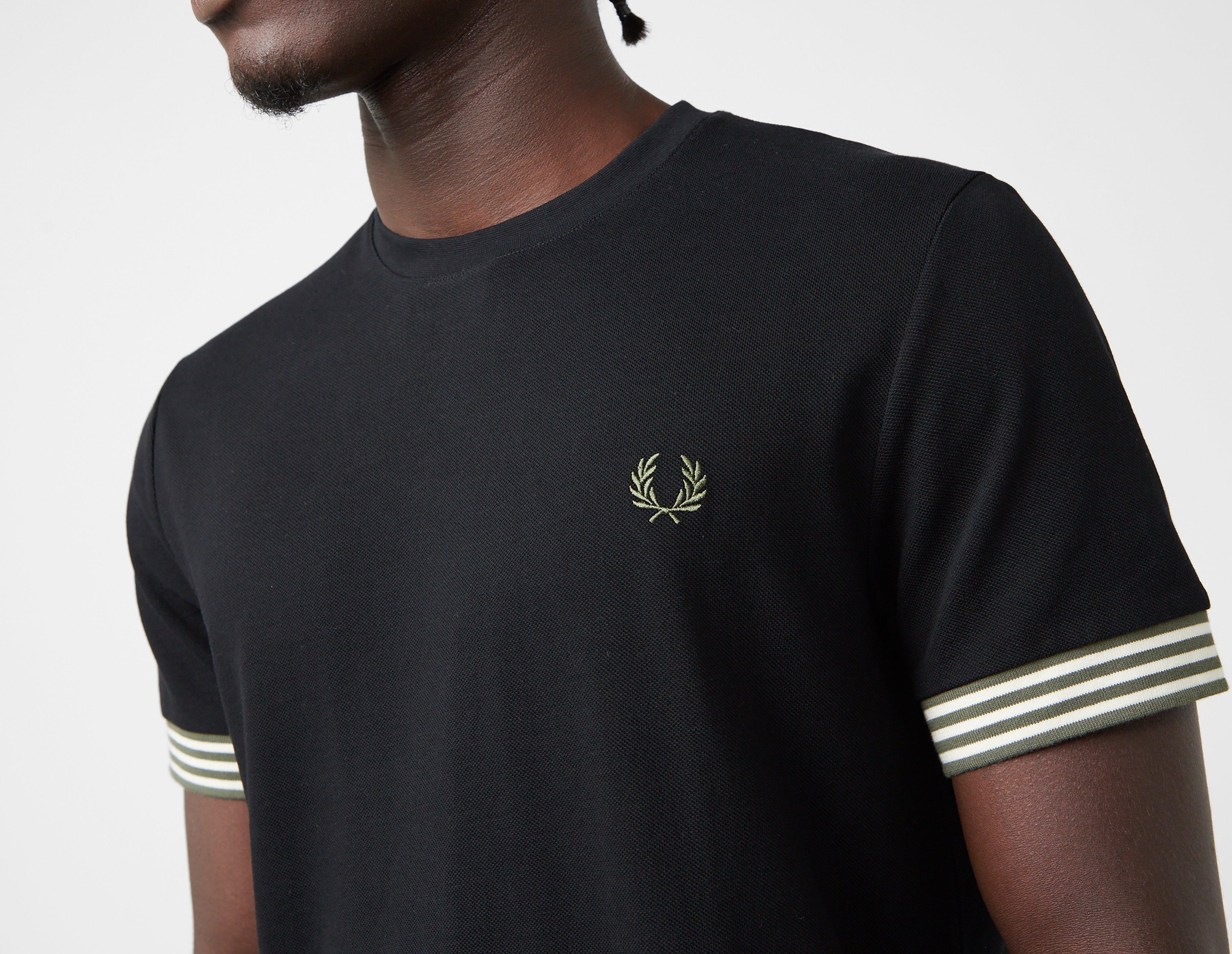 Fred Perry Striped Cuff T-Shirt