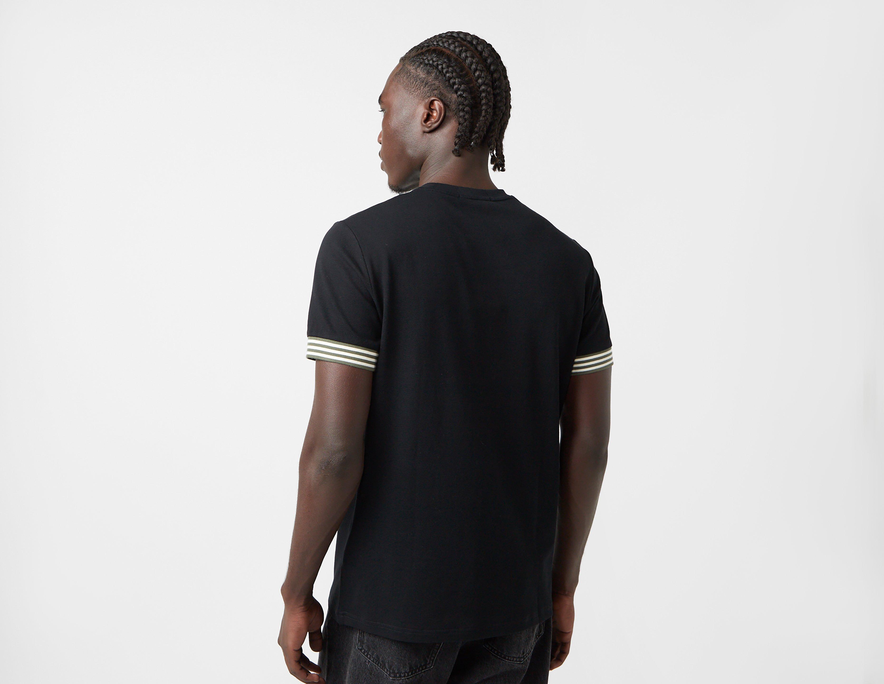 Fred Perry Striped Cuff T-Shirt
