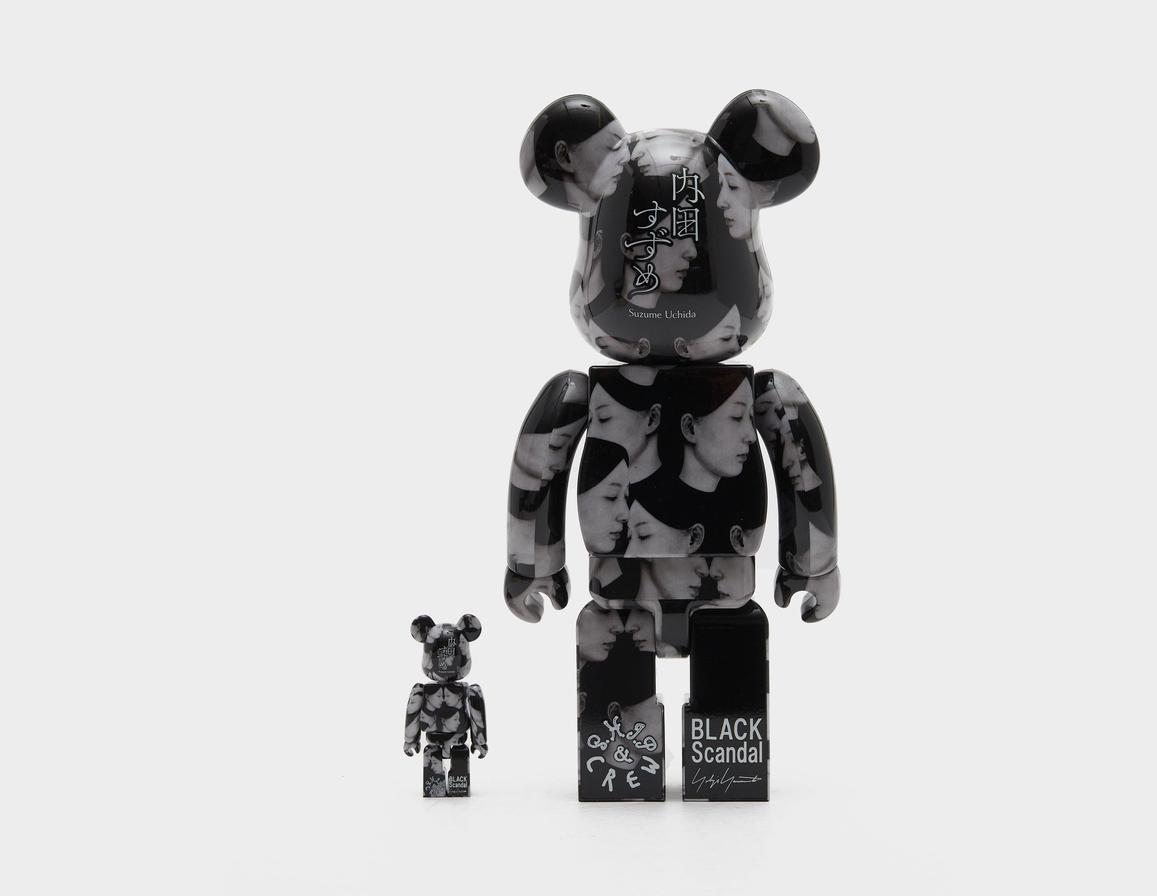 Medicom BE@RBRICK BLACK Scandal Yohji Yamamoto 100% 400%