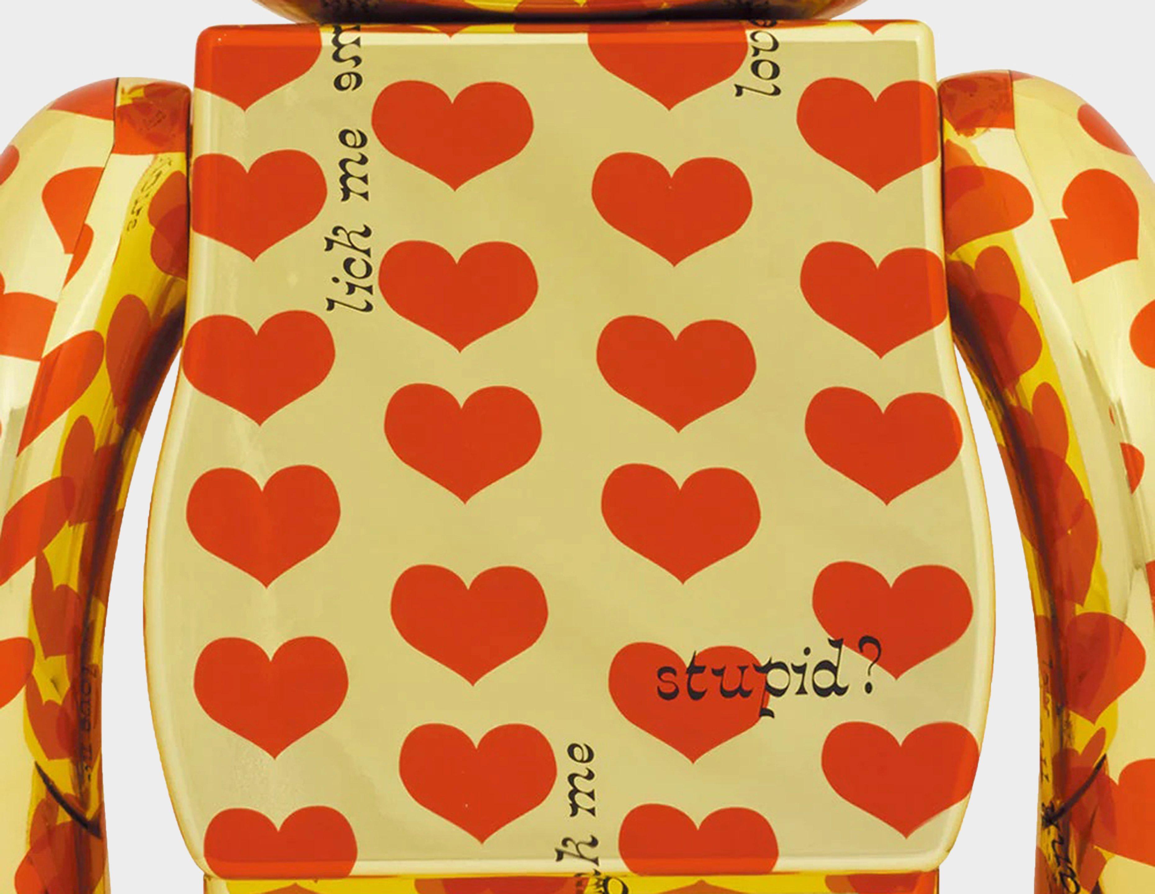 Medicom BE@RBRICK Gold Heart 1000%