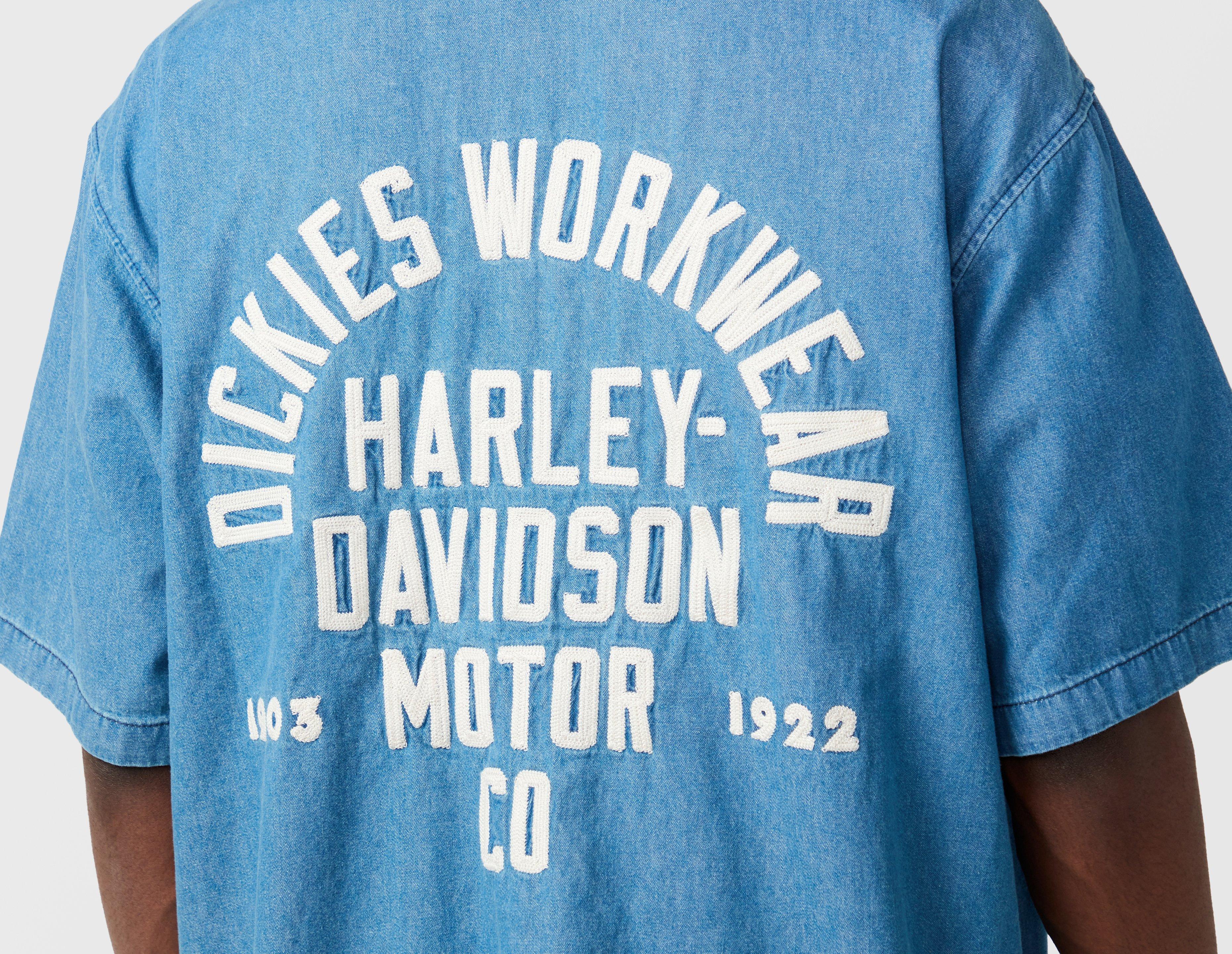 Dickies x Harley Davidson Short Sleeve Denim Shirt
