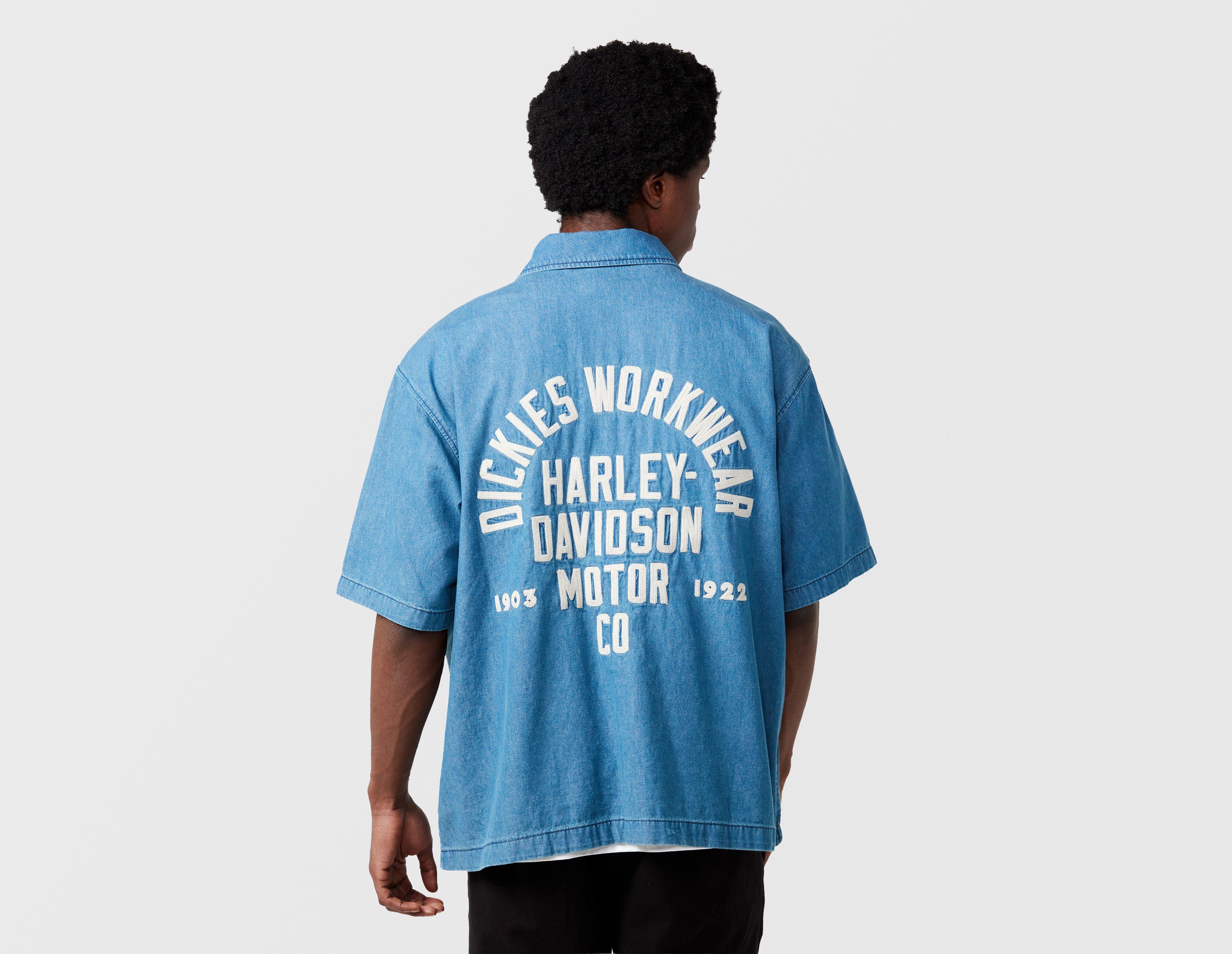 Dickies x Harley Davidson Short Sleeve Denim Shirt