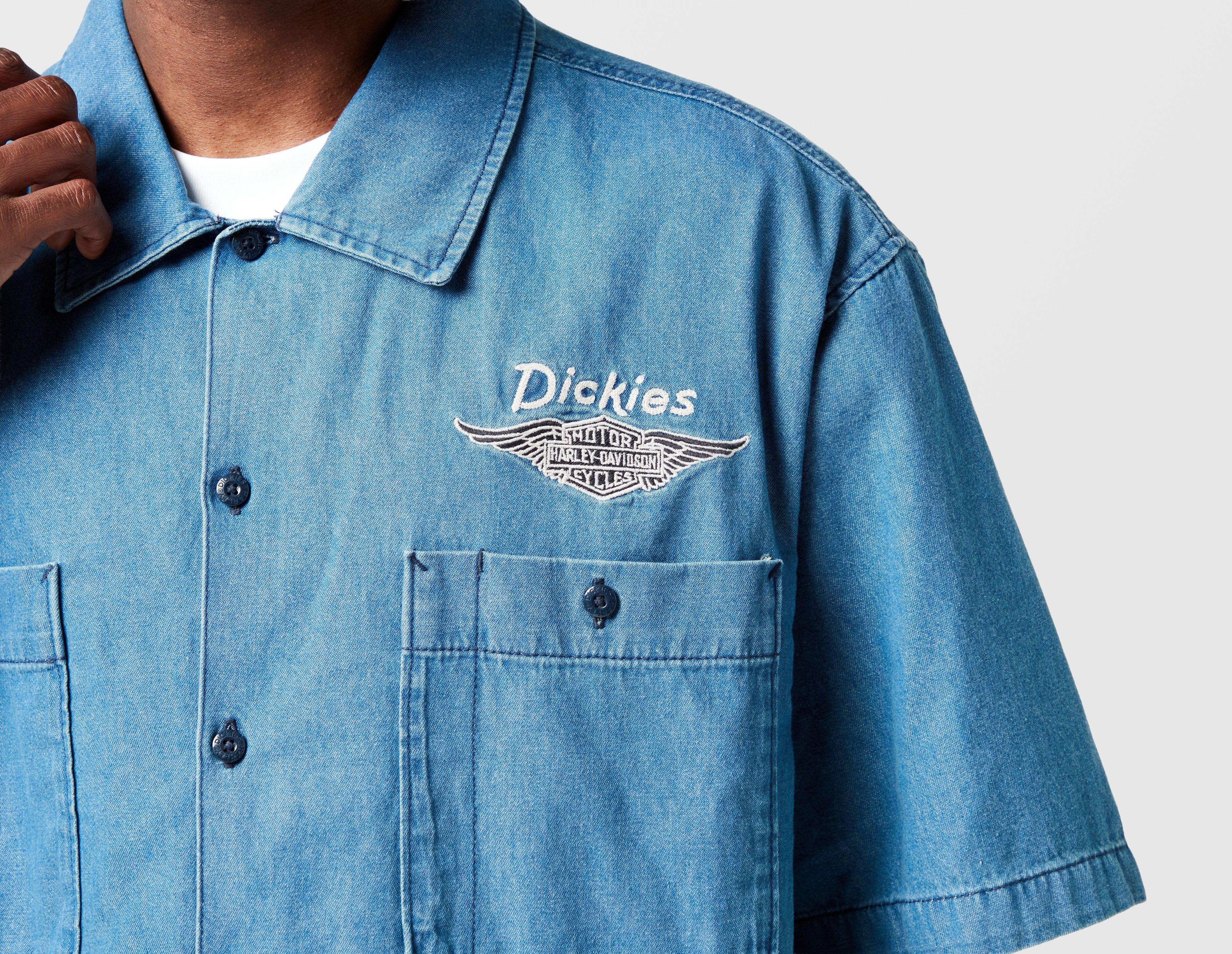 Dickies x Harley Davidson Short Sleeve Denim Shirt