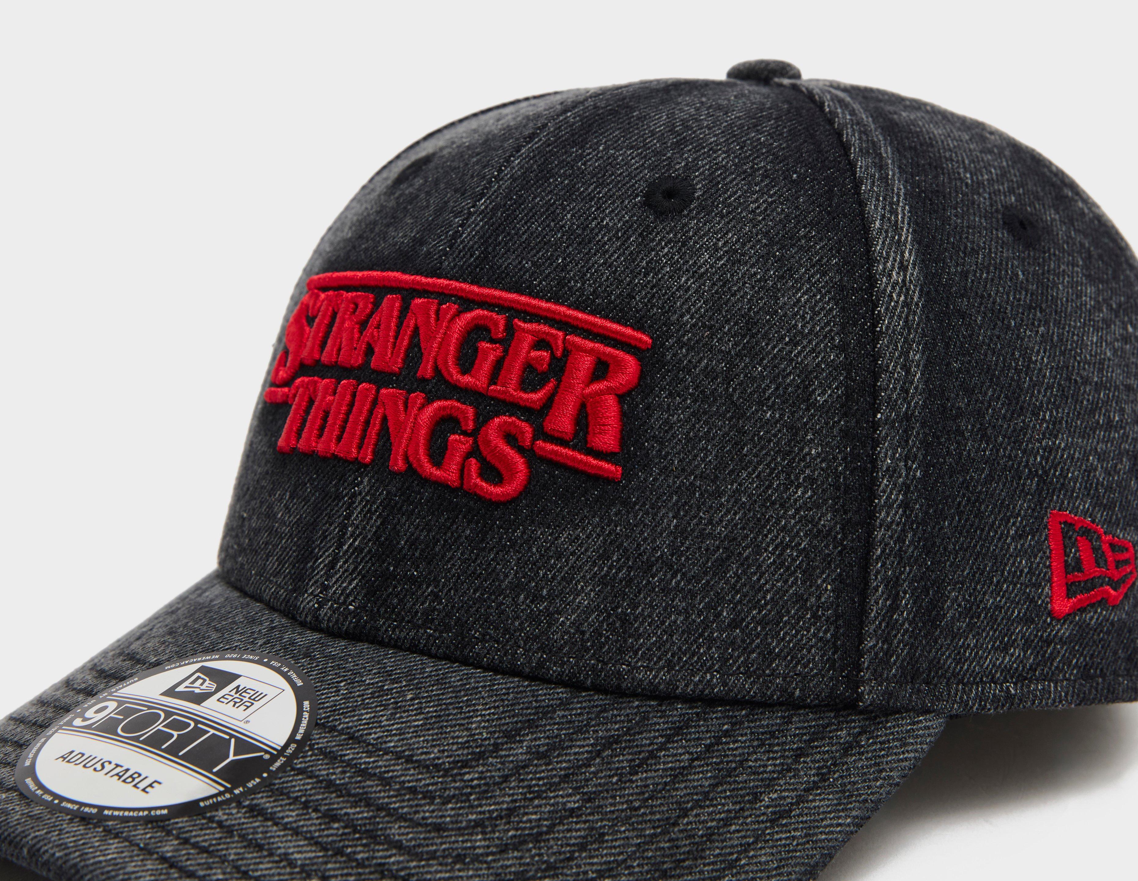 New Era x Stranger Things Distressed 9FORTY Cap