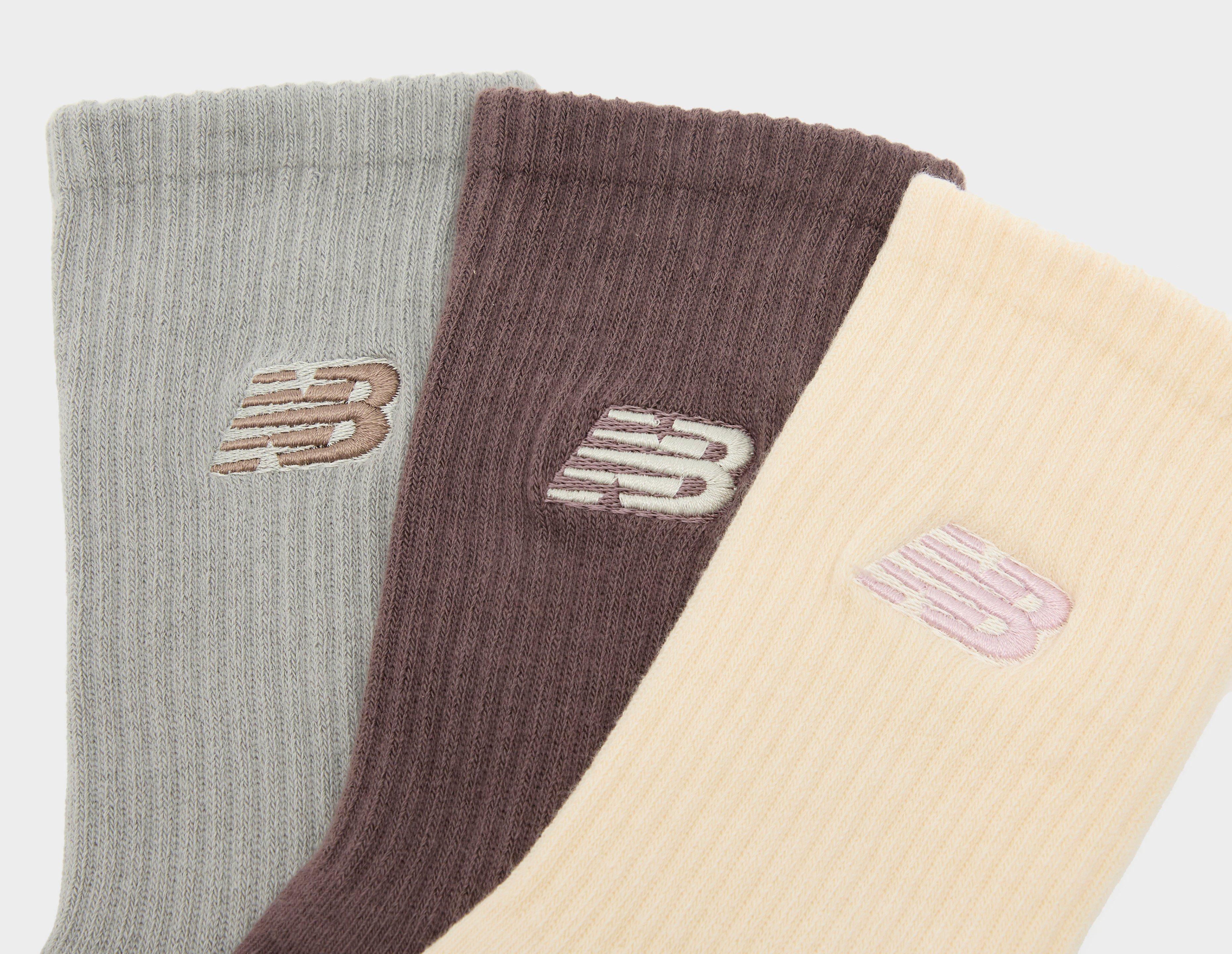 New Balance Logo Socks 3-Pack