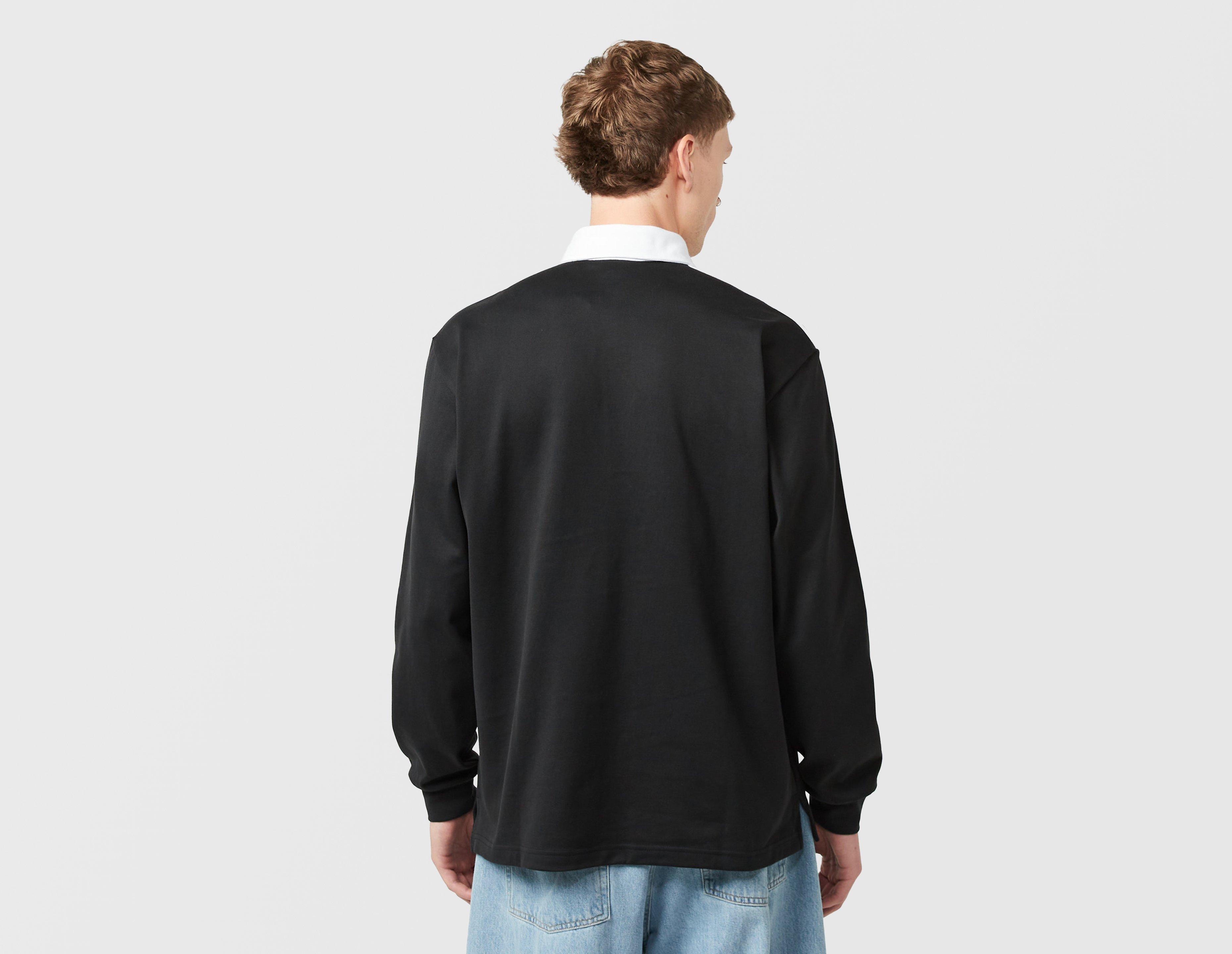 adidas Originals 3-Stripes Rugby Long Sleeve Polo