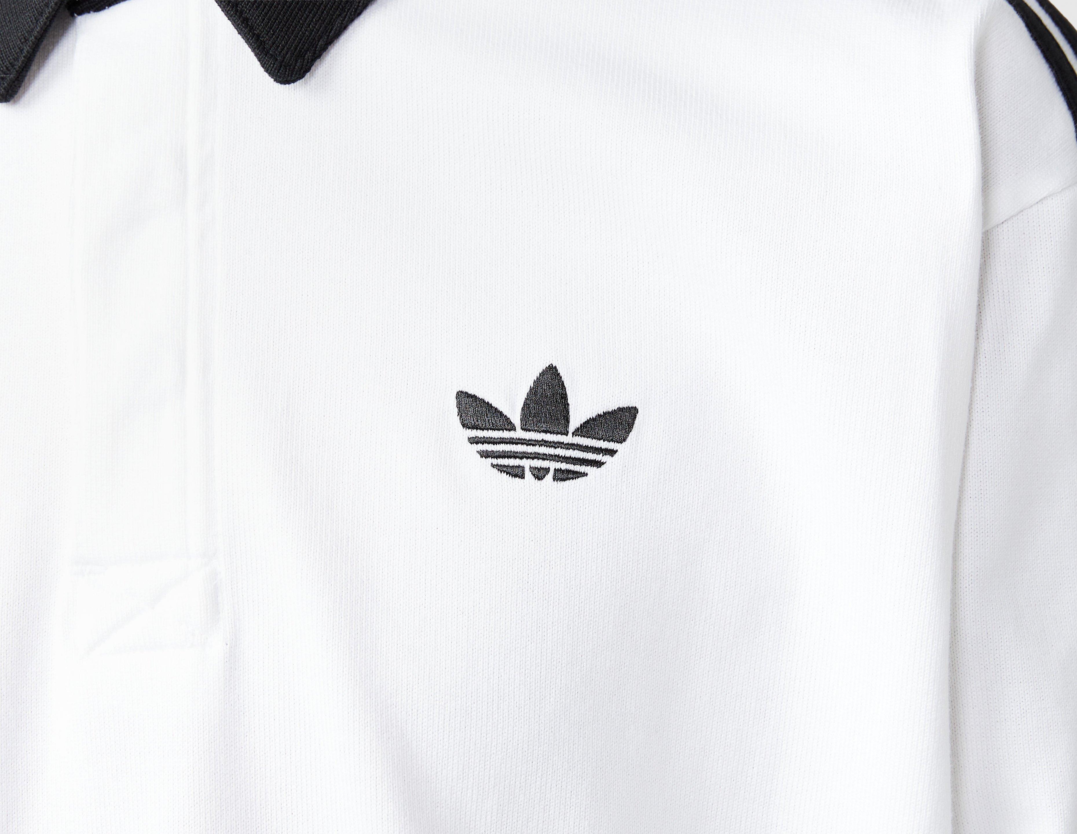 adidas Originals 3-Stripes Rugby Long Sleeve Polo