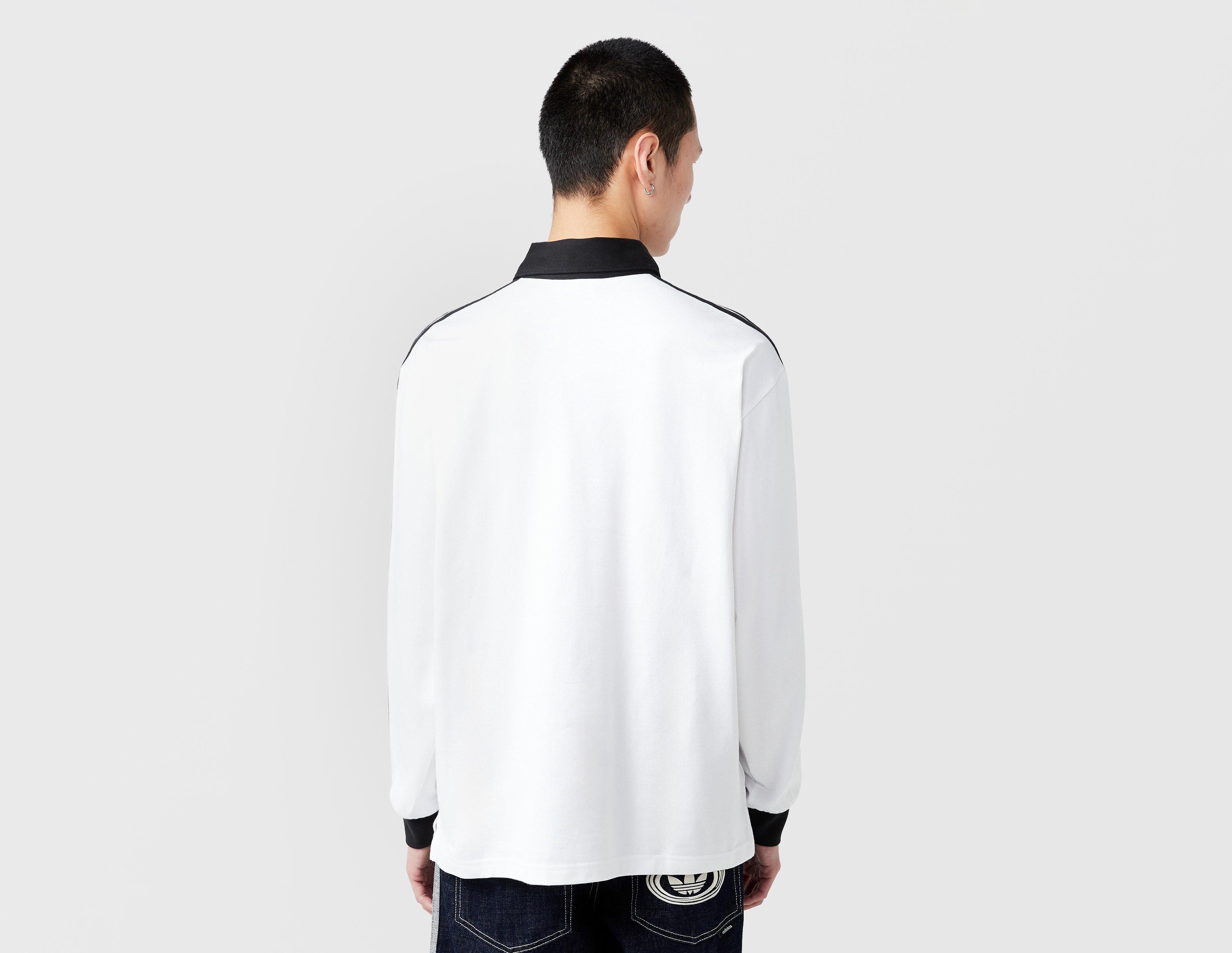 adidas Originals 3-Stripes Rugby Long Sleeve Polo