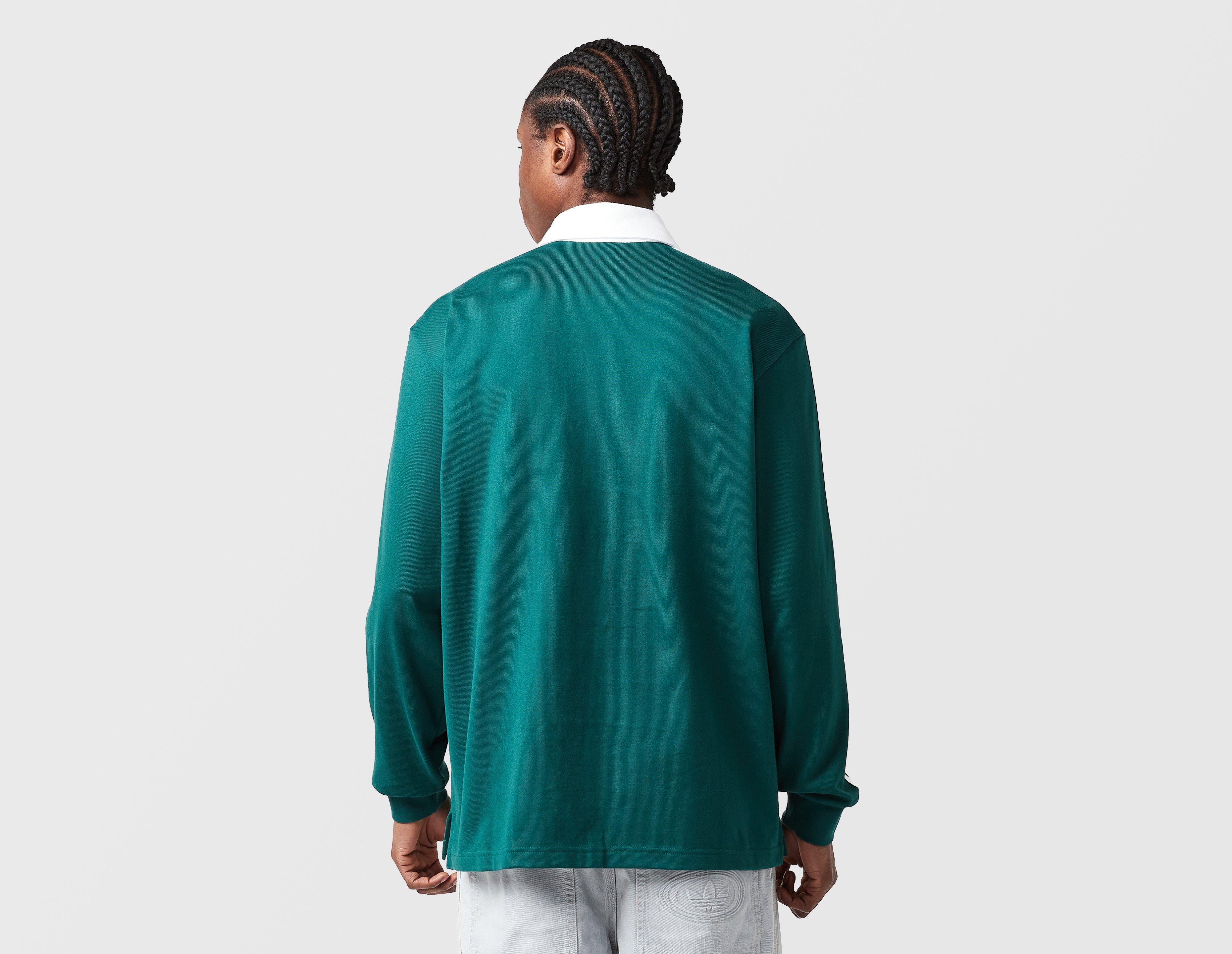 adidas Originals 3-Stripes Rugby Long Sleeve Polo