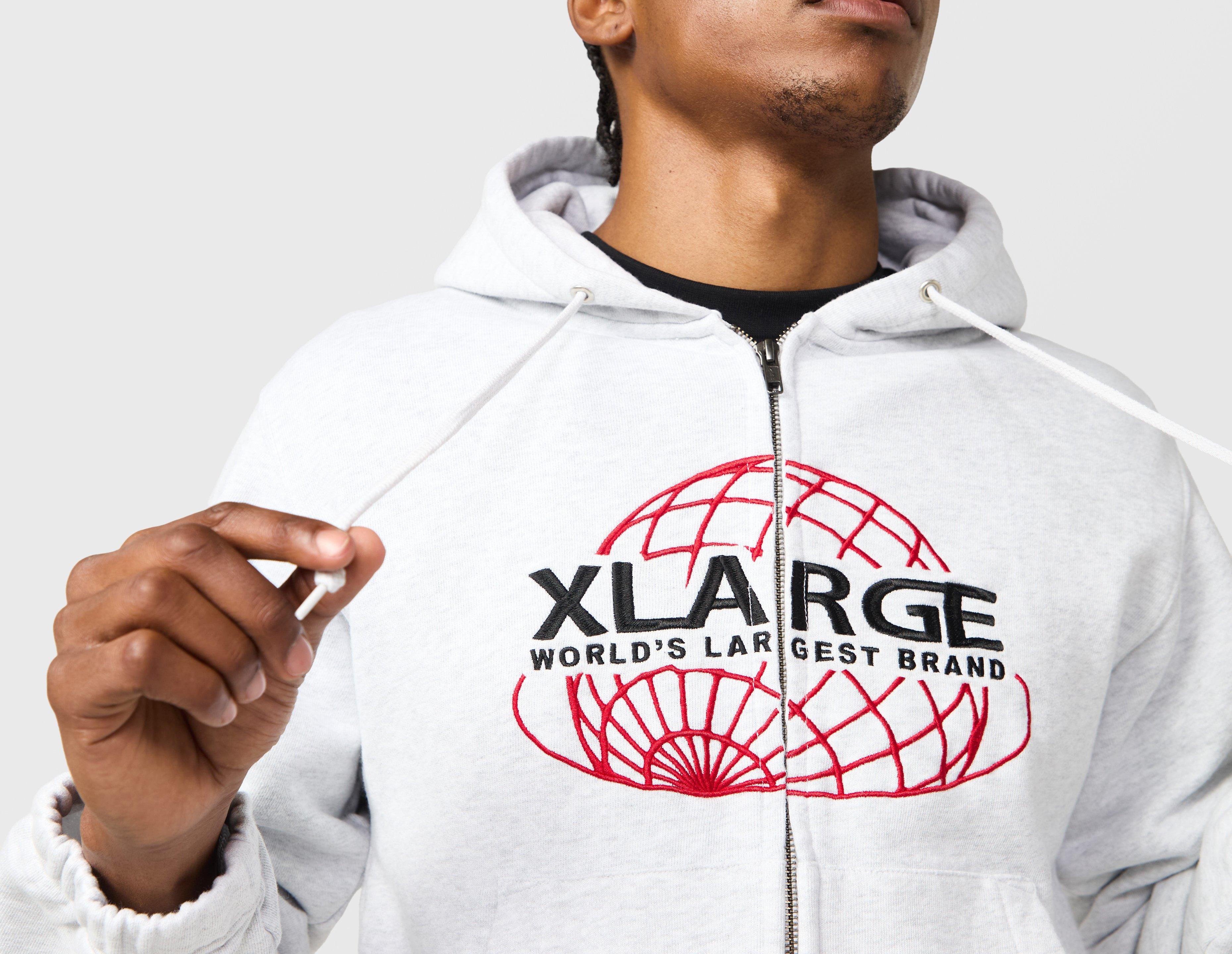 XLARGE World's Largest Brand Zip Hoodie