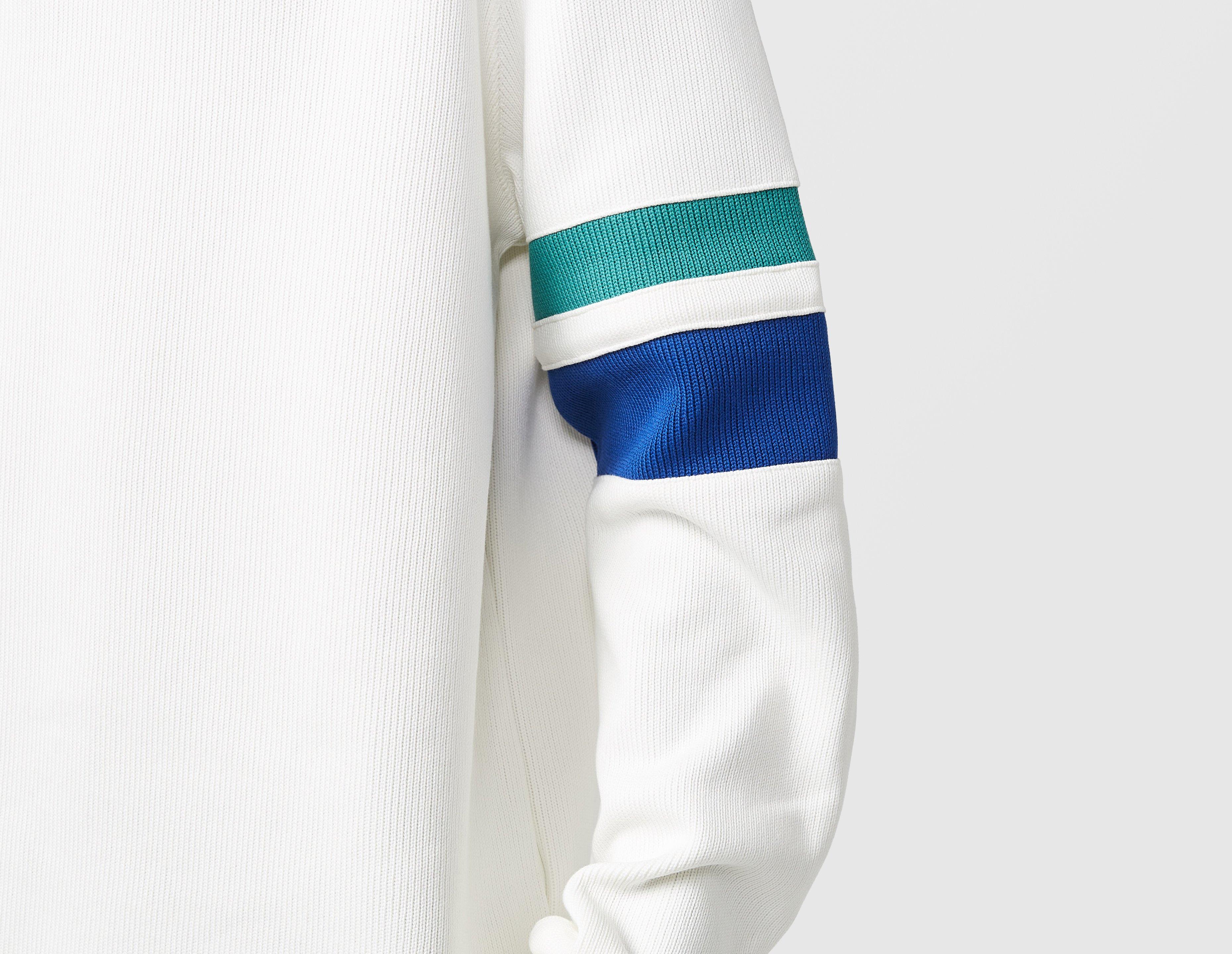 Fred Perry Tipped Sleeve Collared Sweatshirt