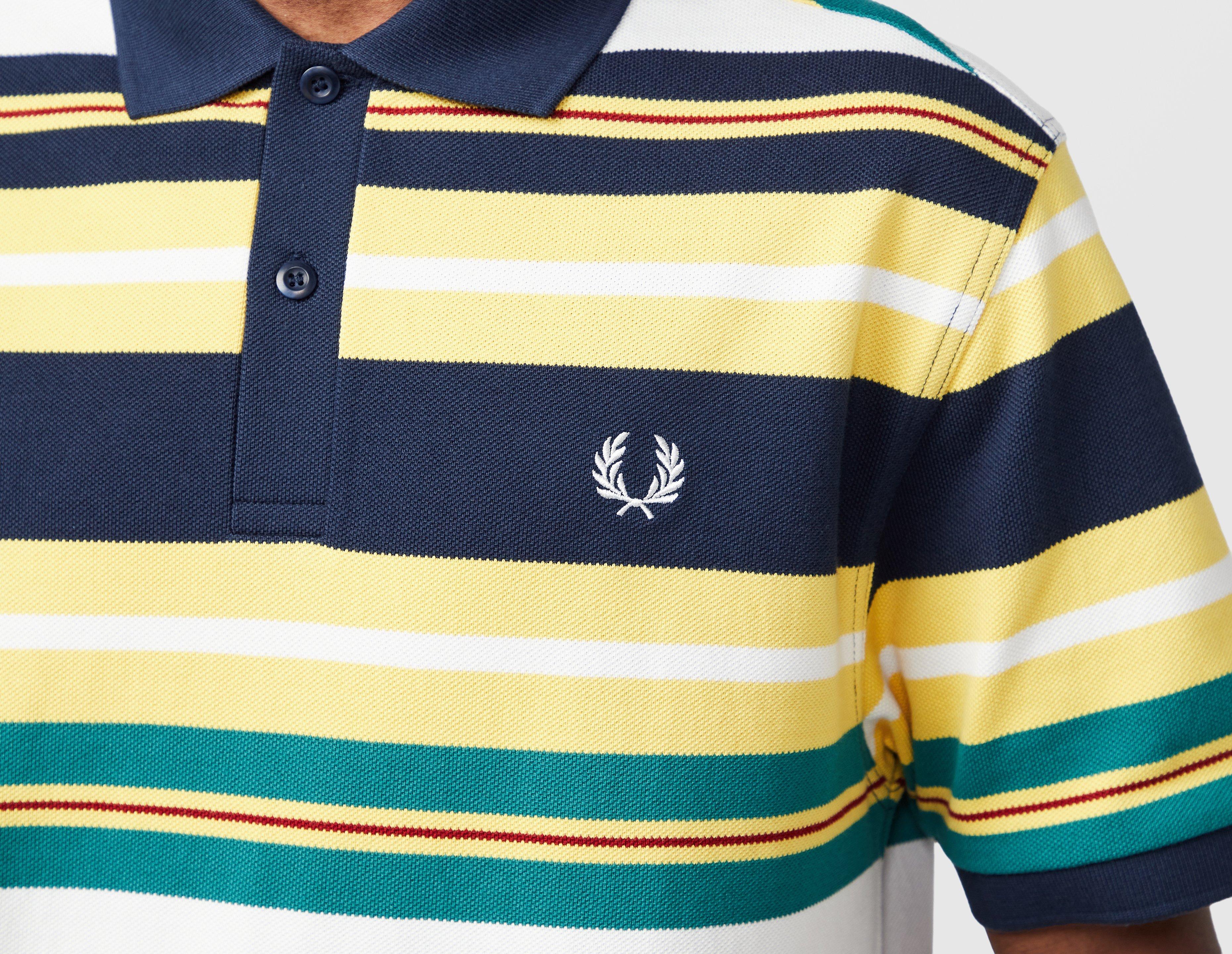 Fred Perry Striped Relaxed Polo Shirt