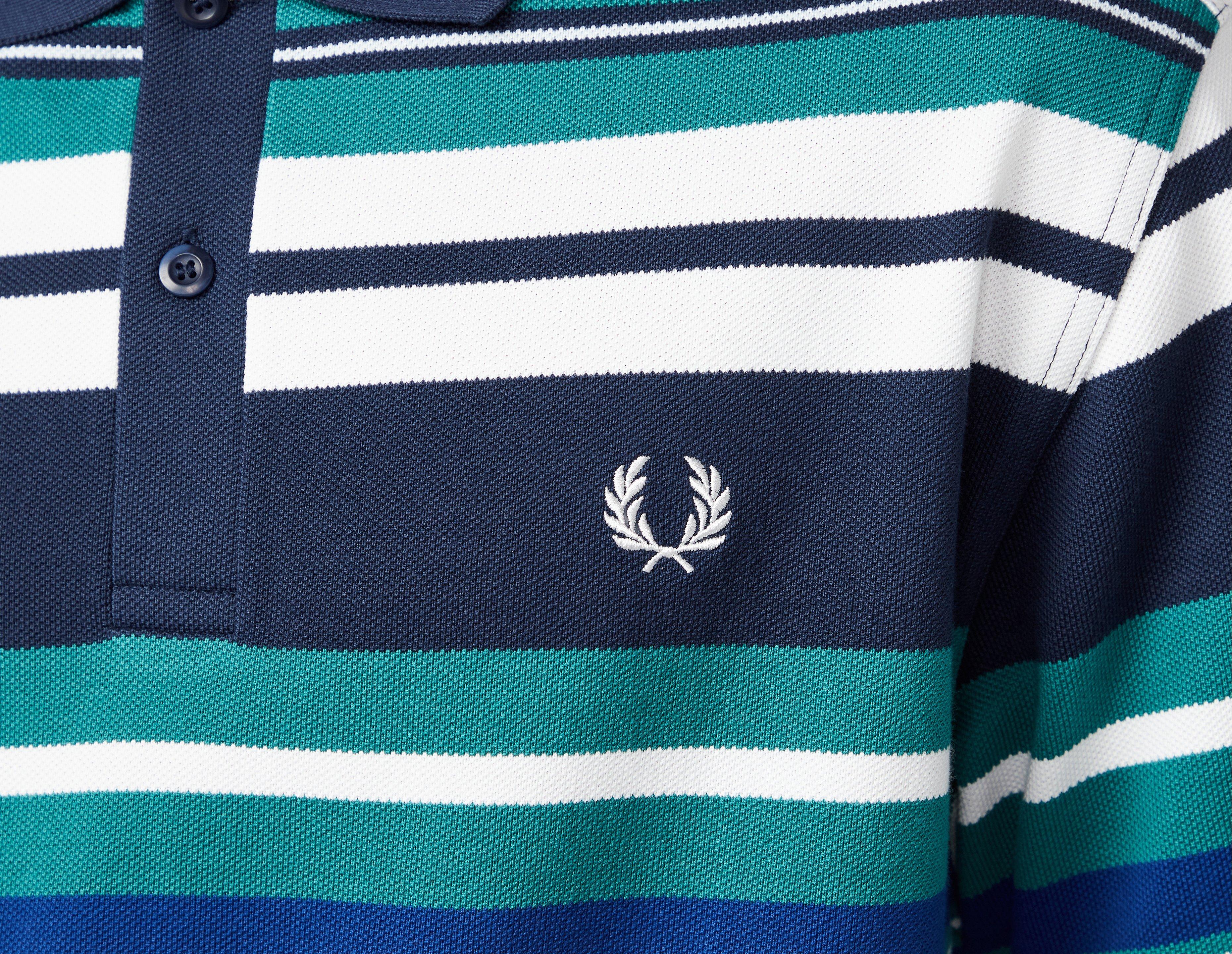 Fred Perry Striped Relaxed Polo Shirt