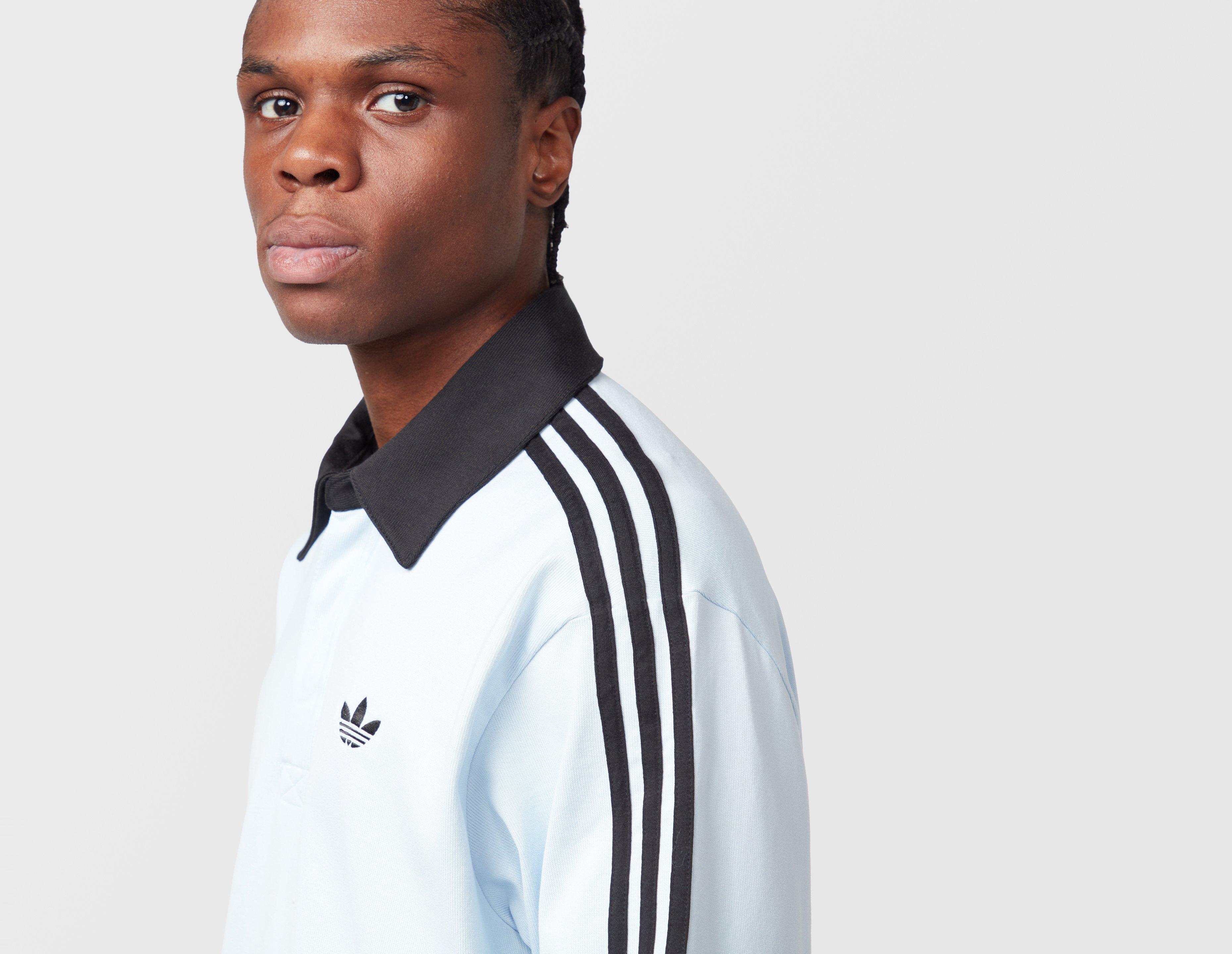 adidas 3 Stripes Rugby T-Shirt