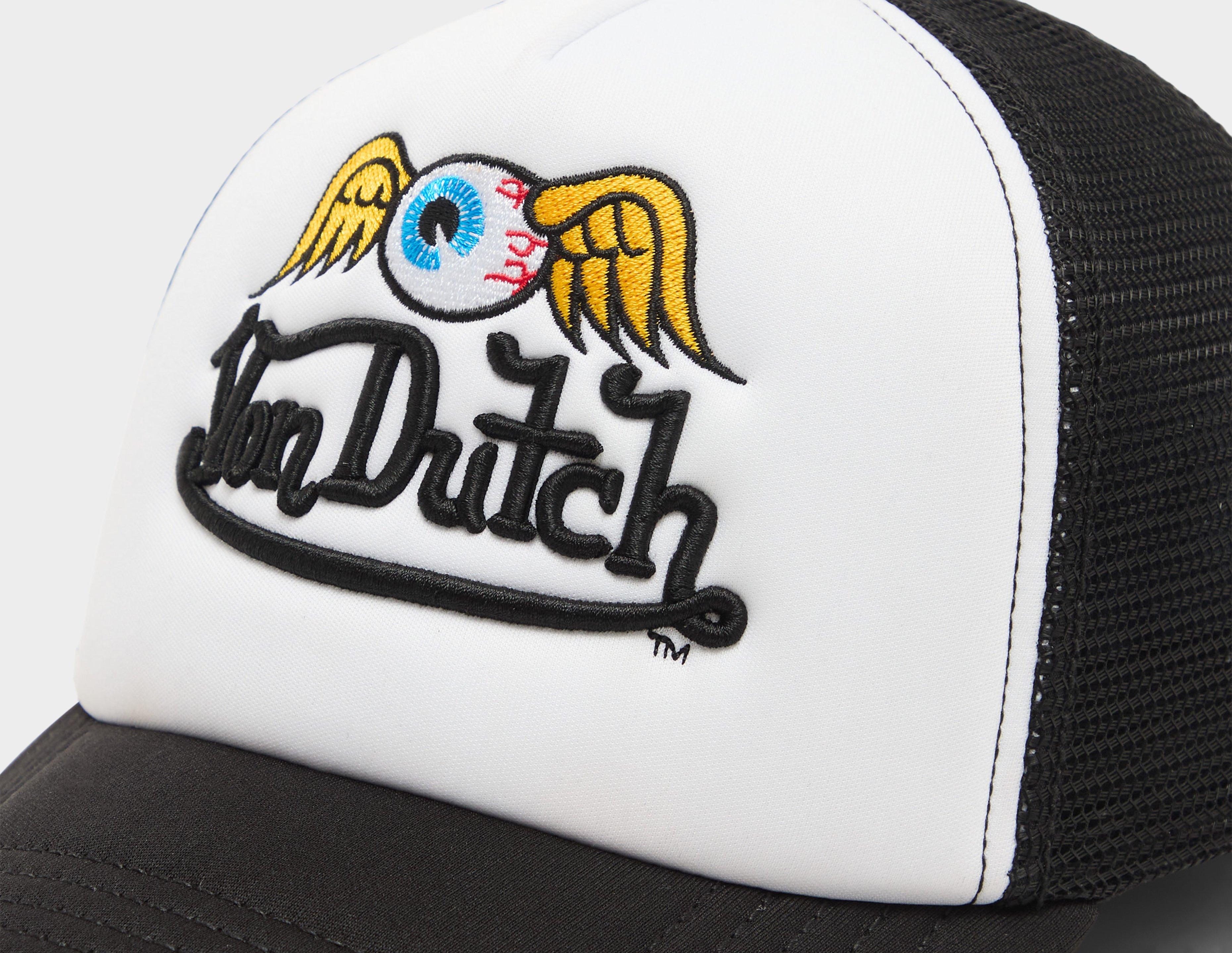 Von Dutch Heavy Embroidered Flying Eye Trucker Cap