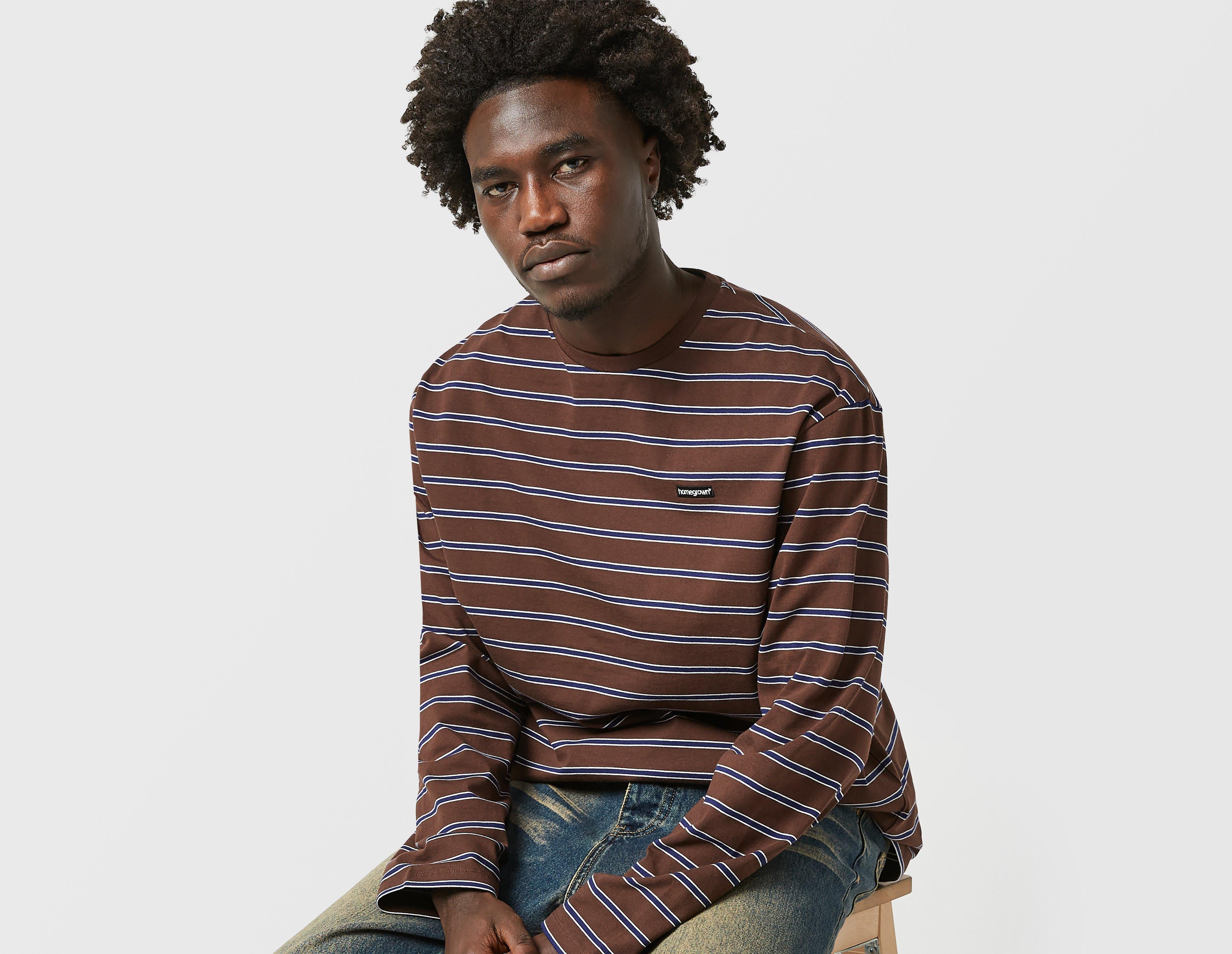 Home Grown Boson Long Sleeve Striped T-Shirt