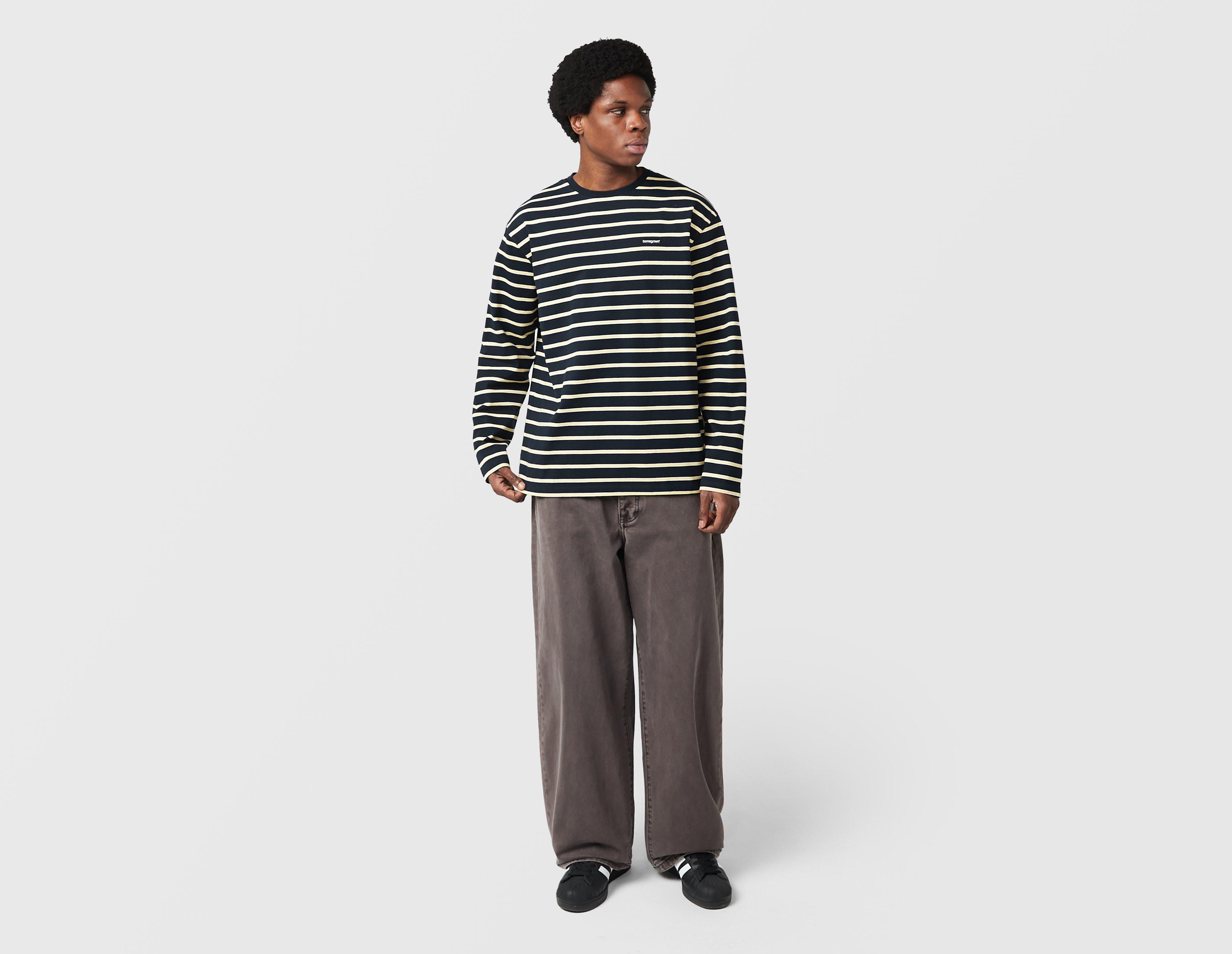 Home Grown Boson Long Sleeve Striped T-Shirt