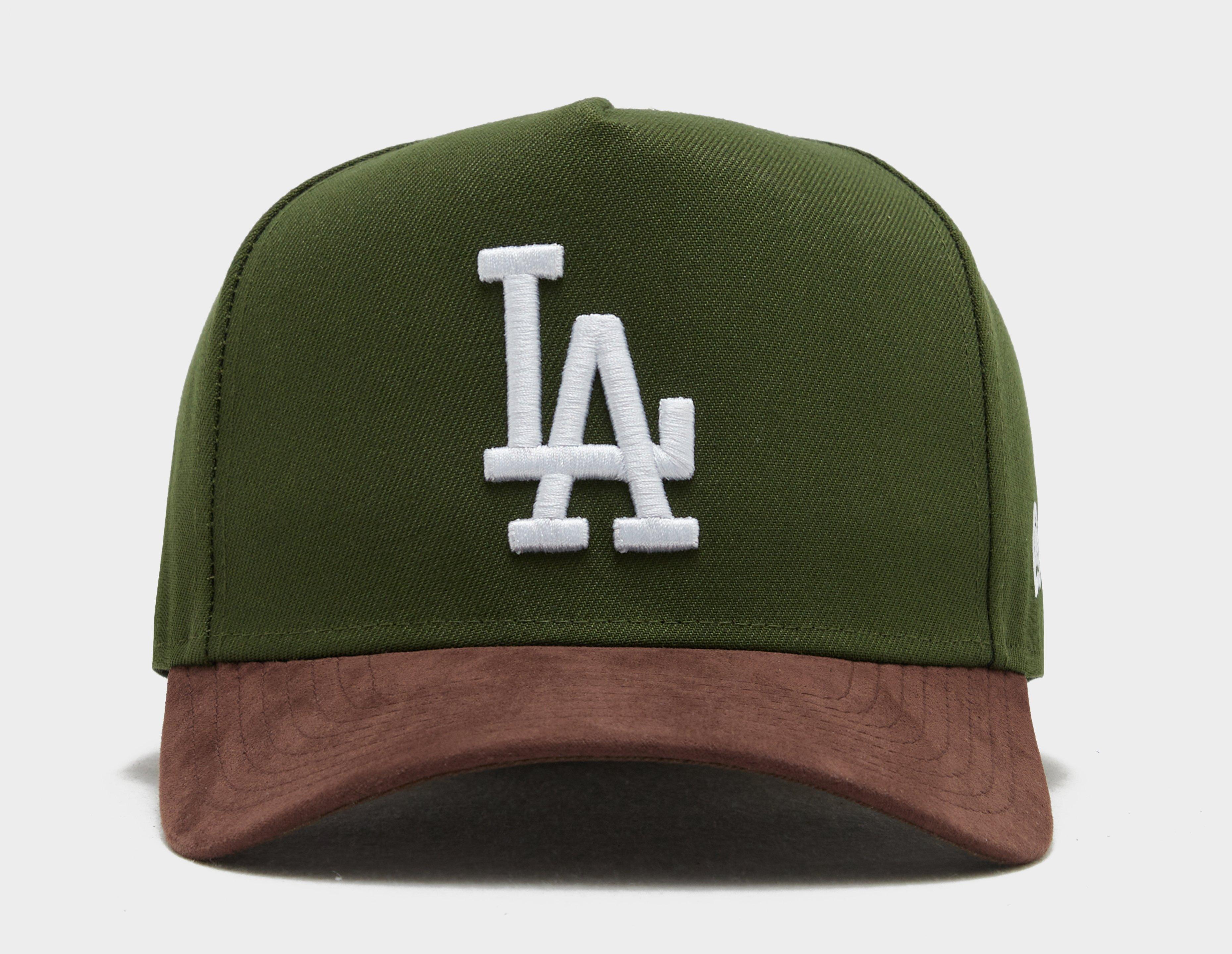 New Era LA Dodgers Suede Visor 9FORTY E-Frame Cap