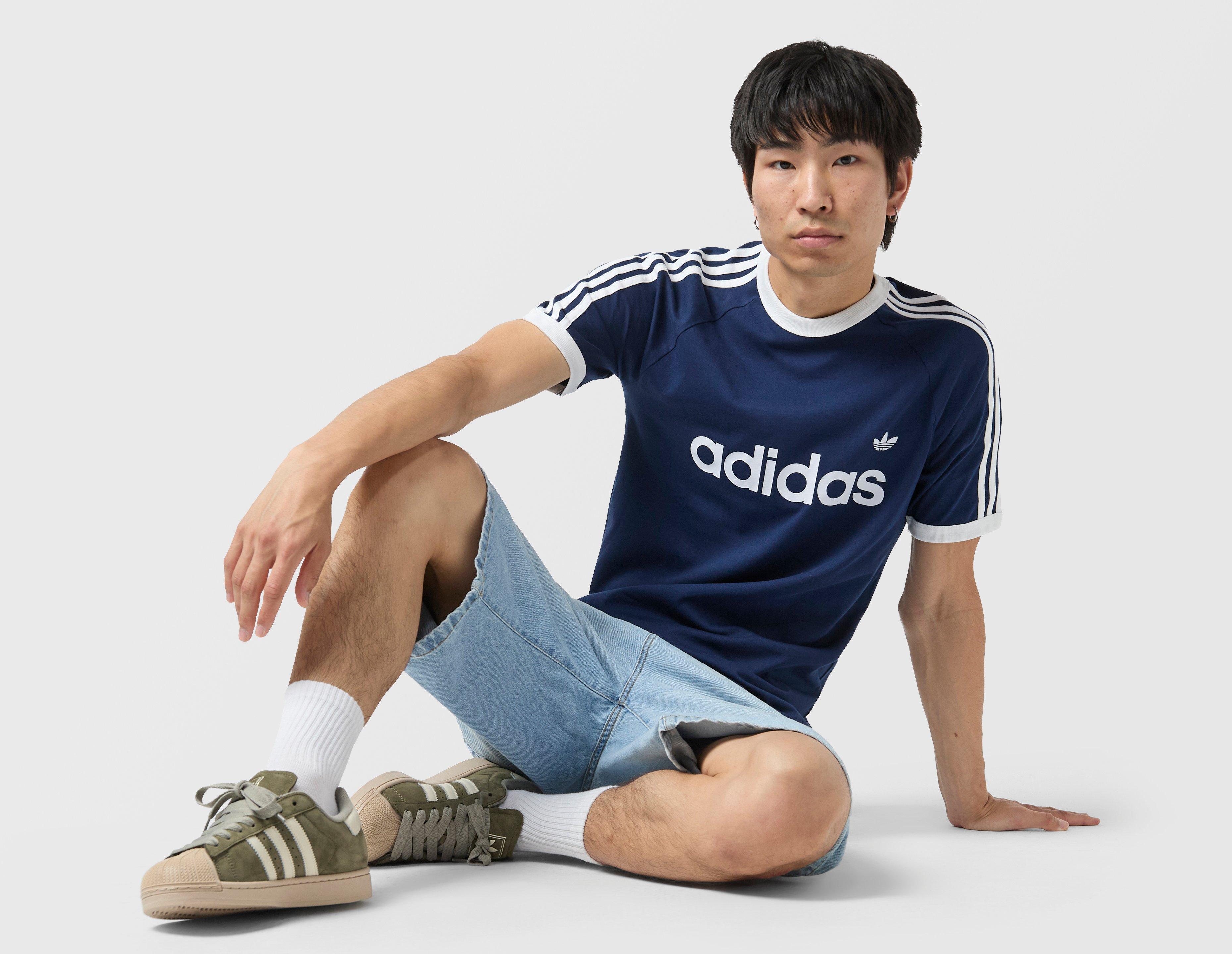 adidas Adicolor 3-Stripe Ringer T-Shirt