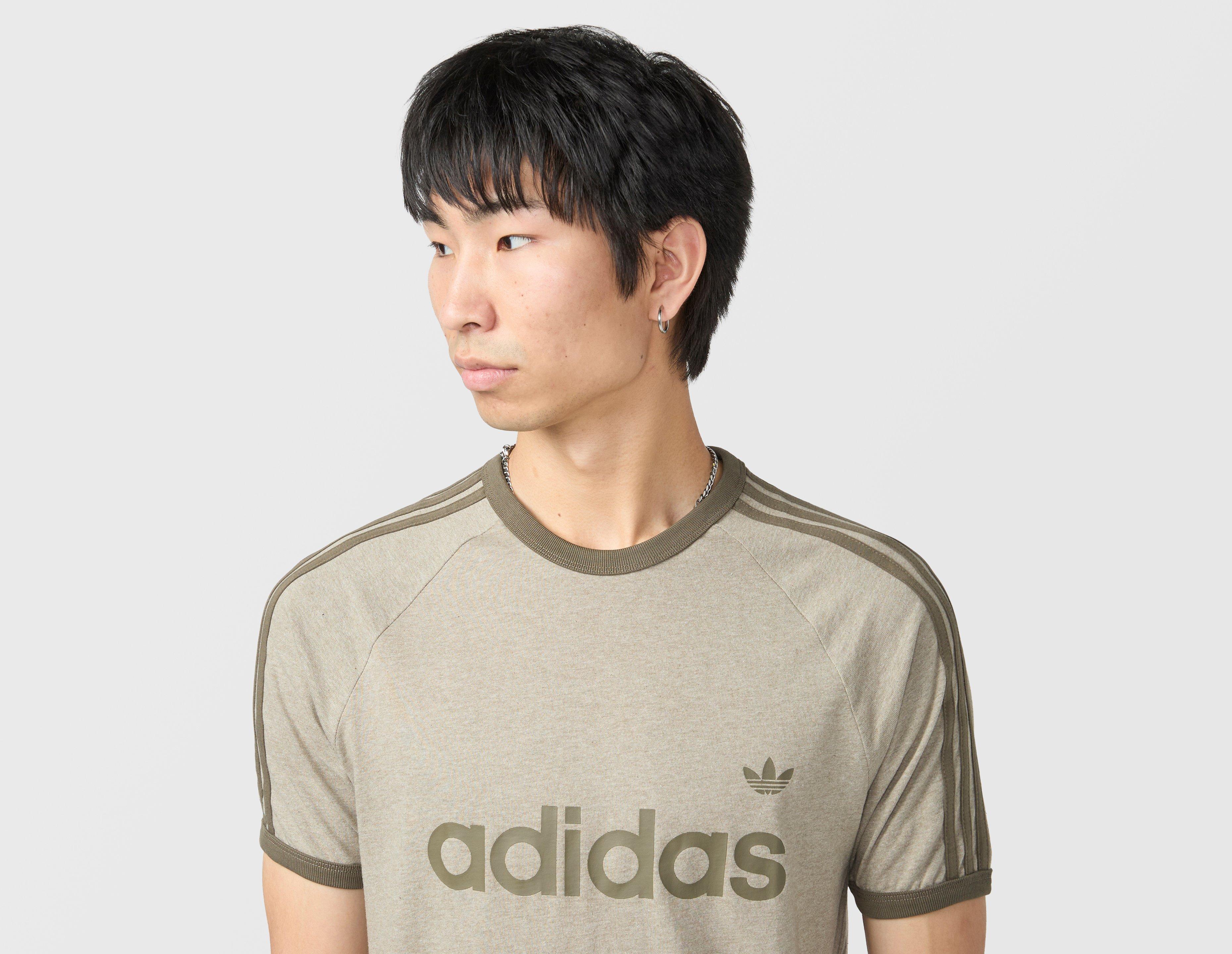adidas Adicolour 3 Stripe Ringer T-Shirt